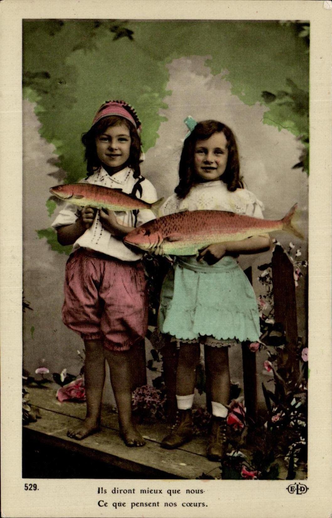 Ninos de Poisson de la fantasia de CPA