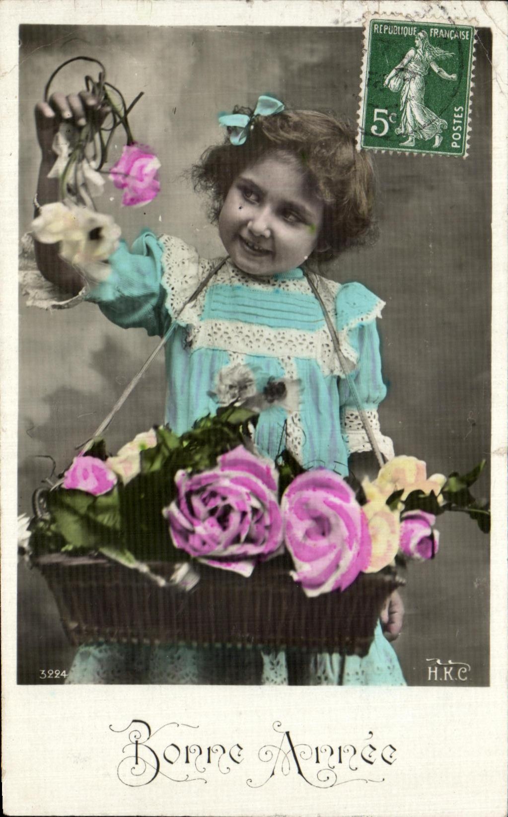 Muchacha del nino de la fantasia de CPA