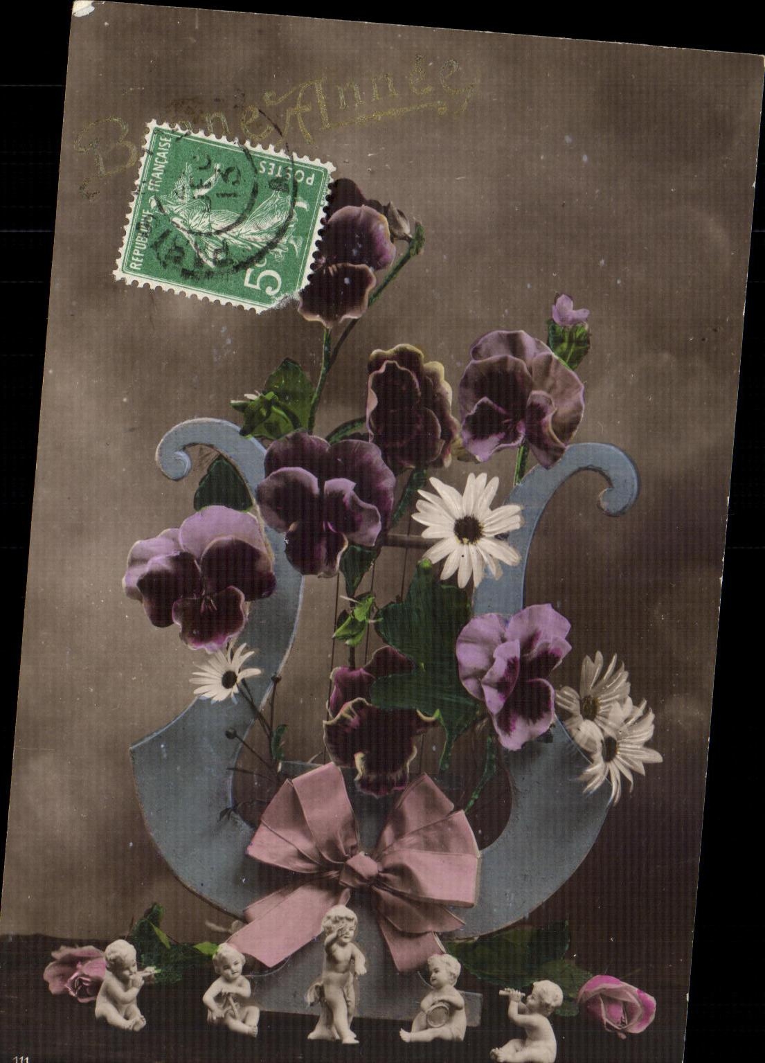 Flores de Santons de la fantasia de CPA