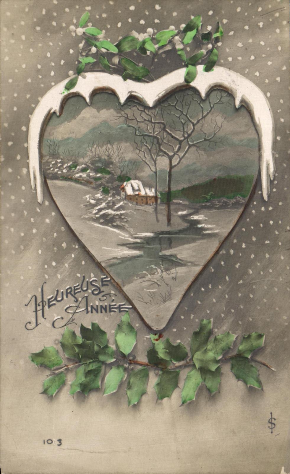 CPA Fantaisie Coeur 