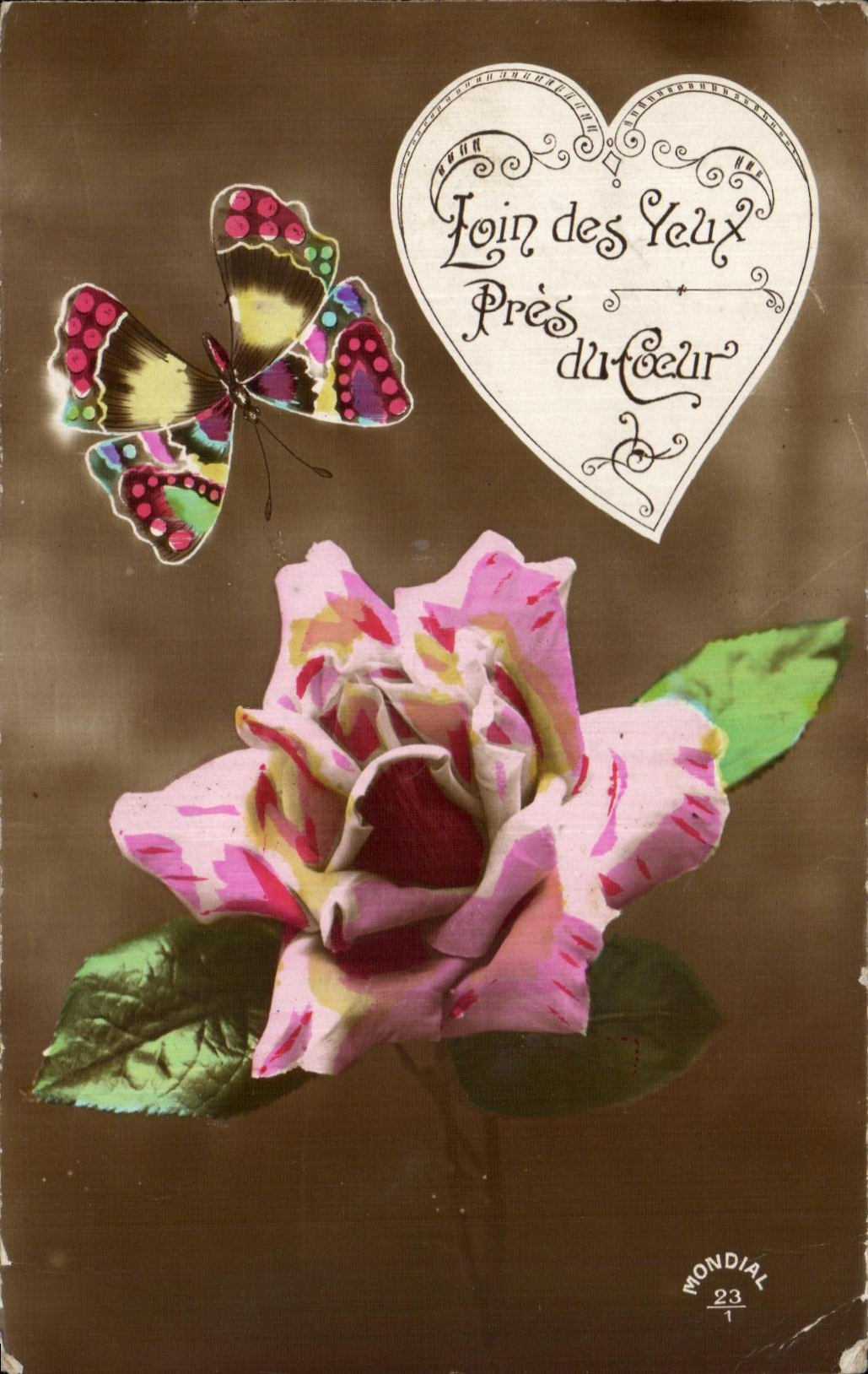 La fantasia de CPA florece la mariposa