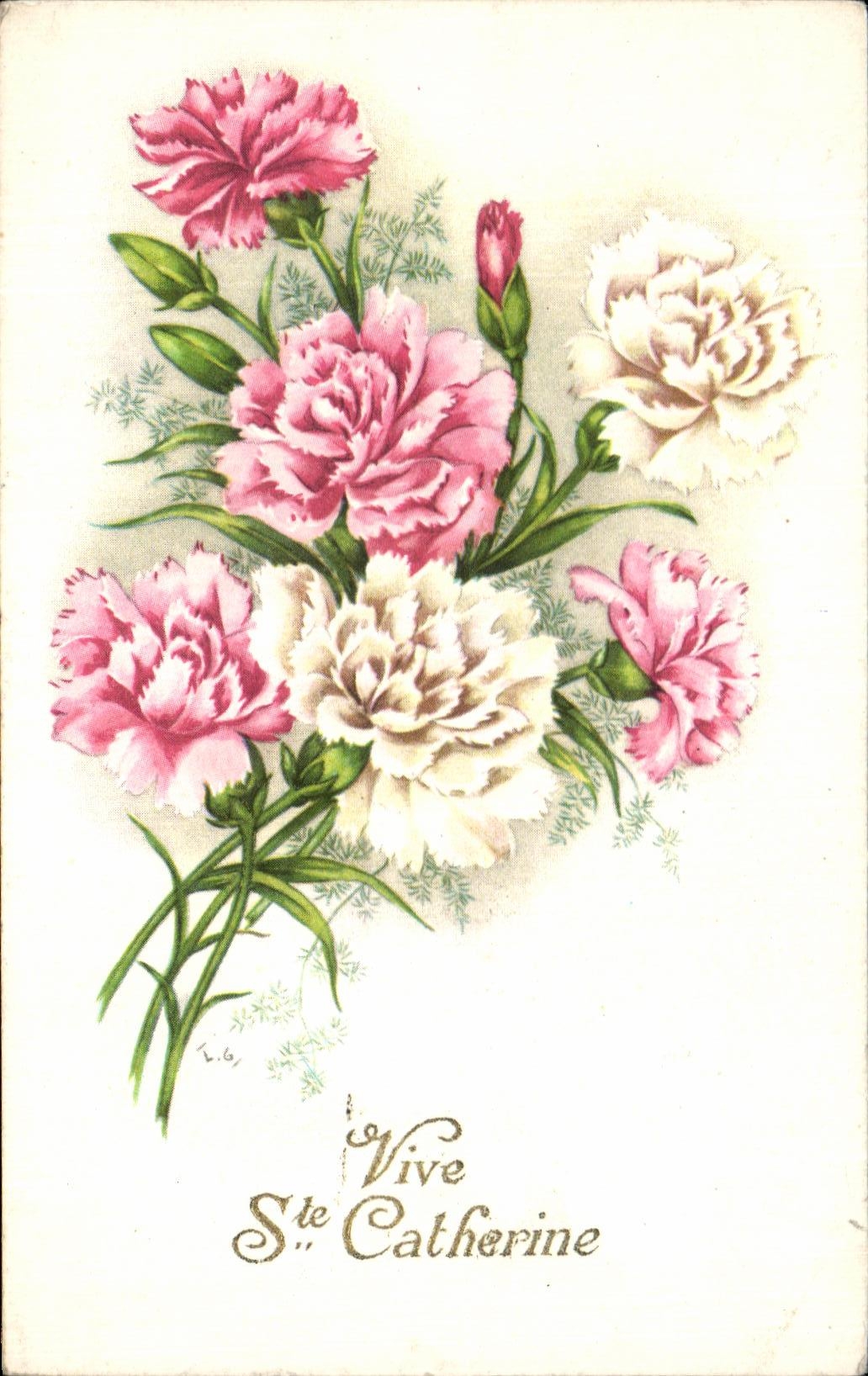 La fantasia de CPA florece el co Catherine