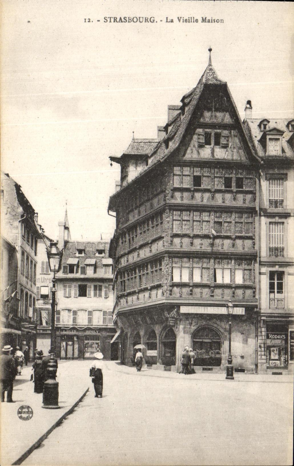 CPA Strasbourg the Old House
