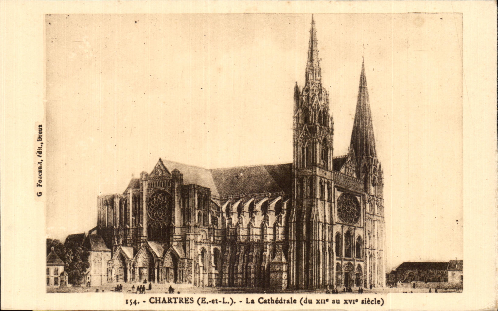 CPA Chartres the Cathedral