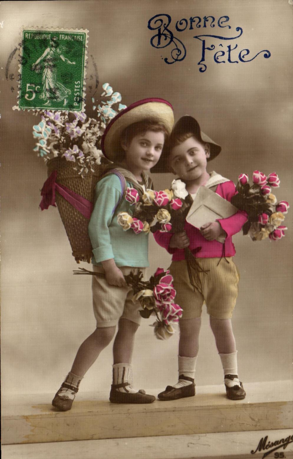 Muchachos de los ninos de la fantasia de CPA