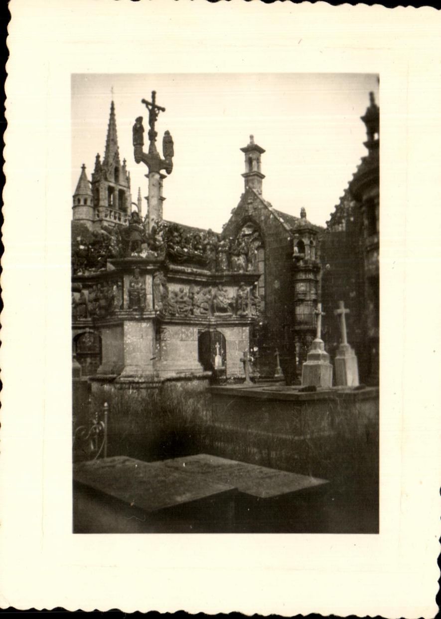 PHOTOGRAPH Brittany 1948 Martyrdom