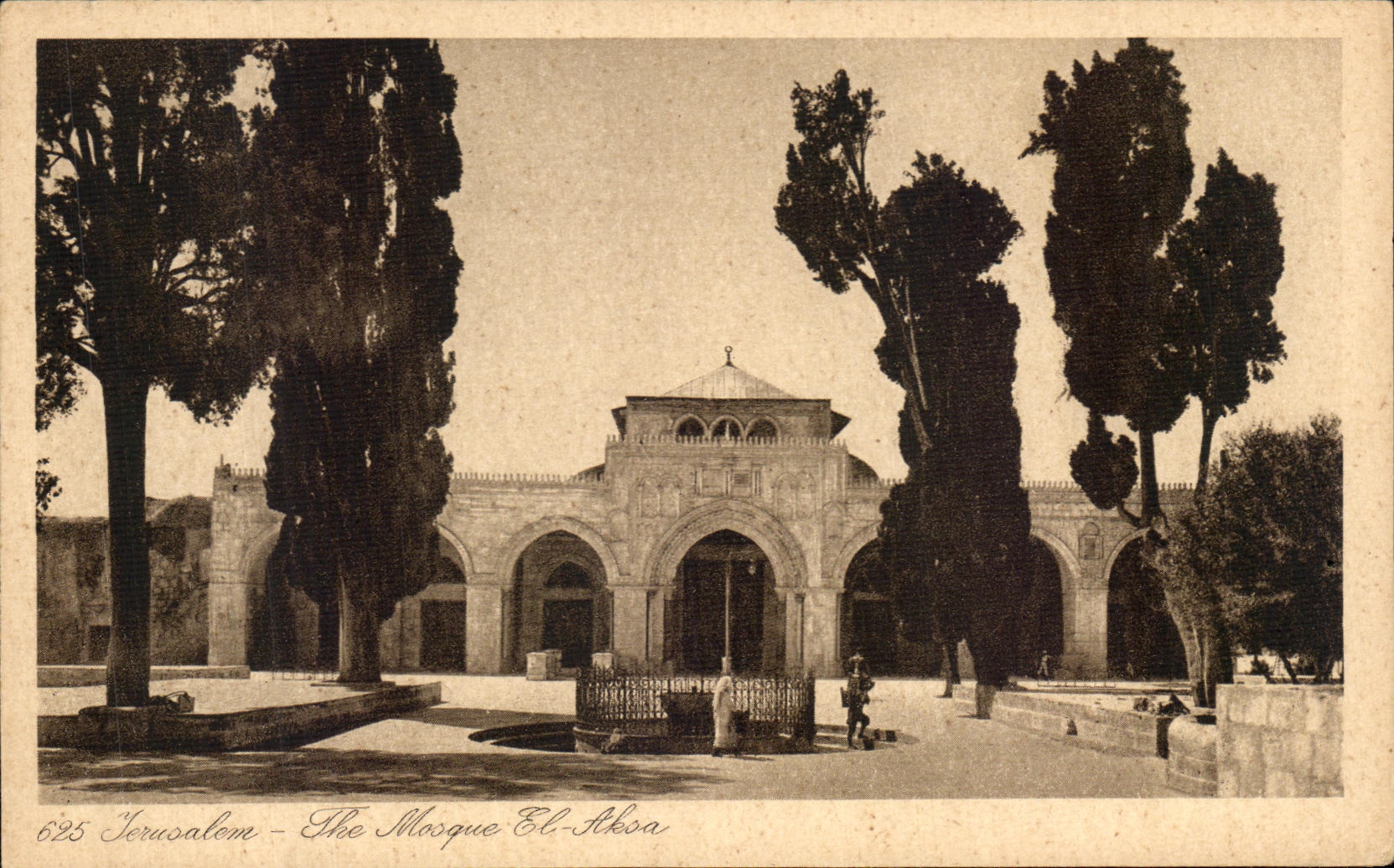 CPA Jerusalem The mosque El Aksa