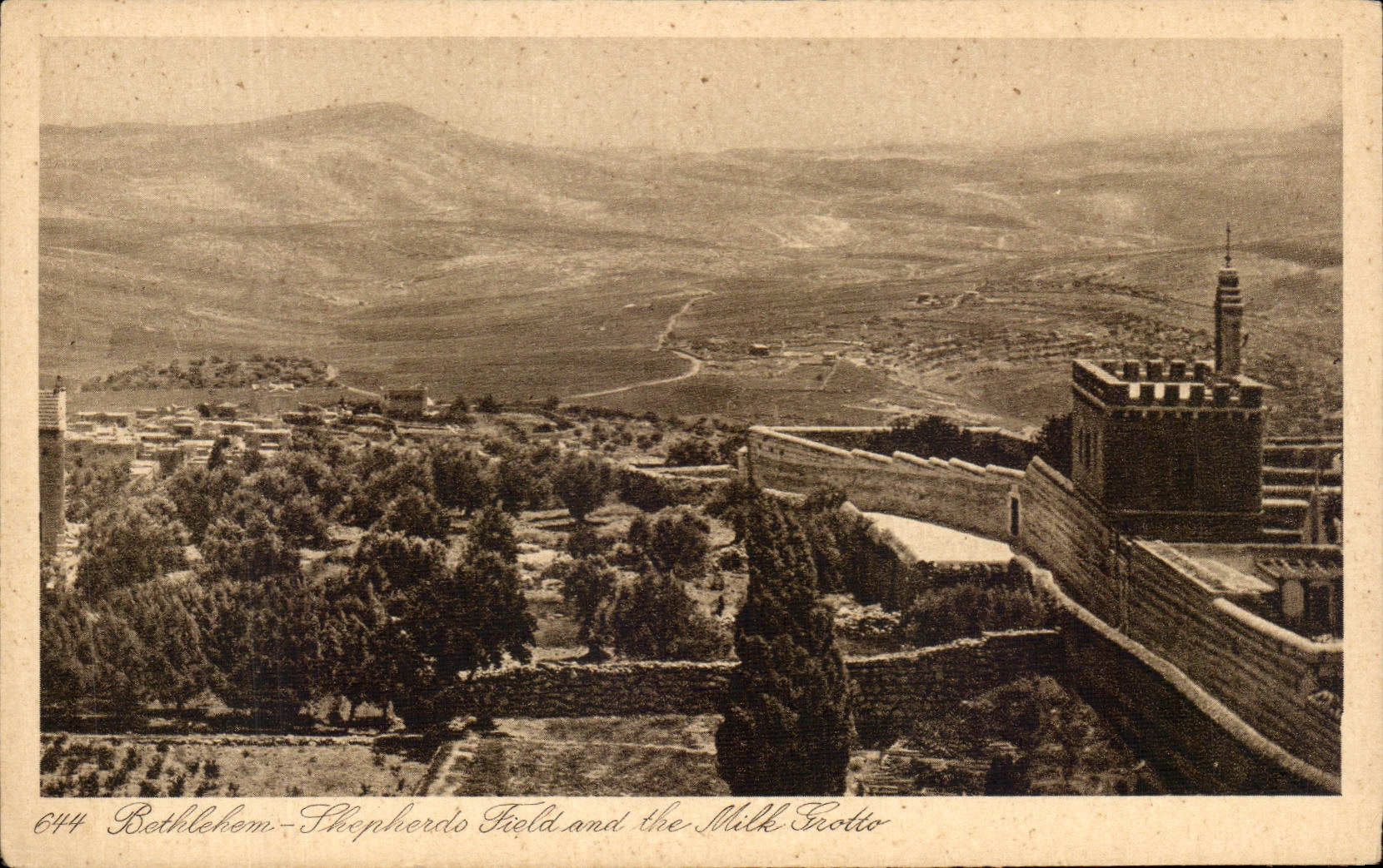 CPA Bethlehem Fields Of the Pastors And the Cave Of Milk