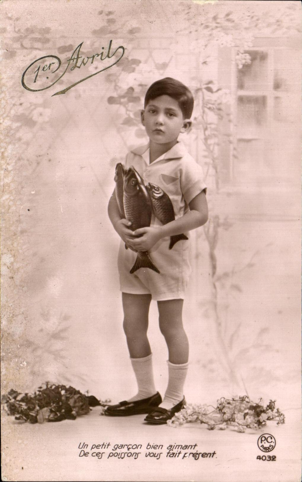 Nino de Poisson de la fantasia de CPA