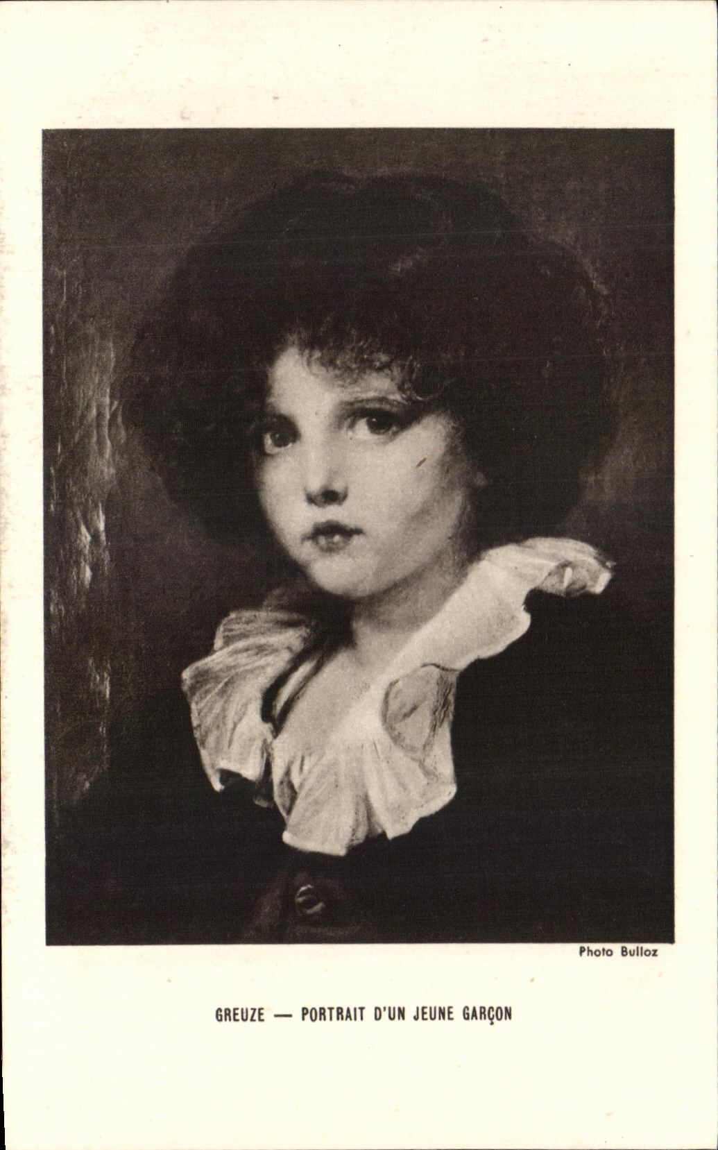 CPA Greuze Portrait D'Un Jeune Garcon