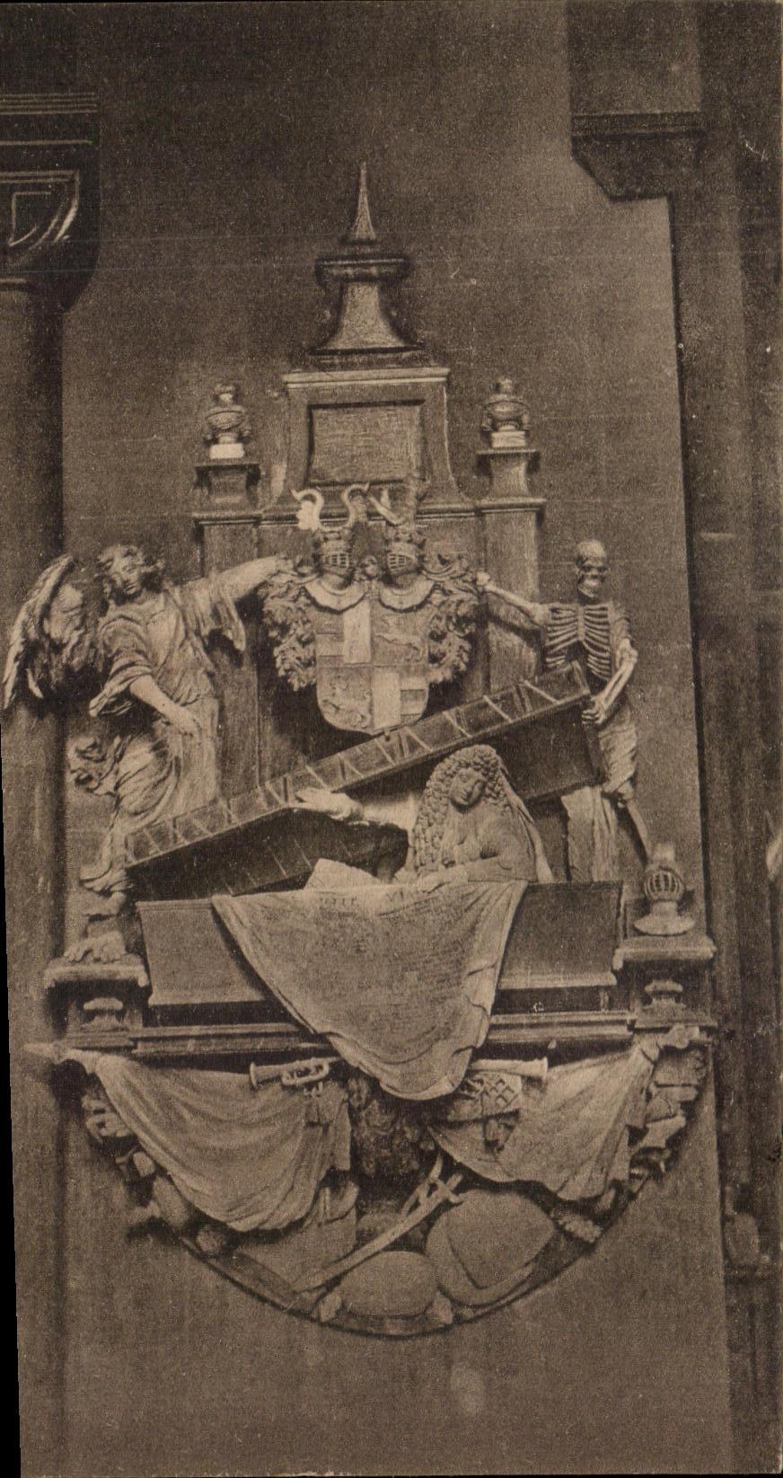 Dom Zu Maguncia Denkmal de CPA Der de Grafen Lamberg