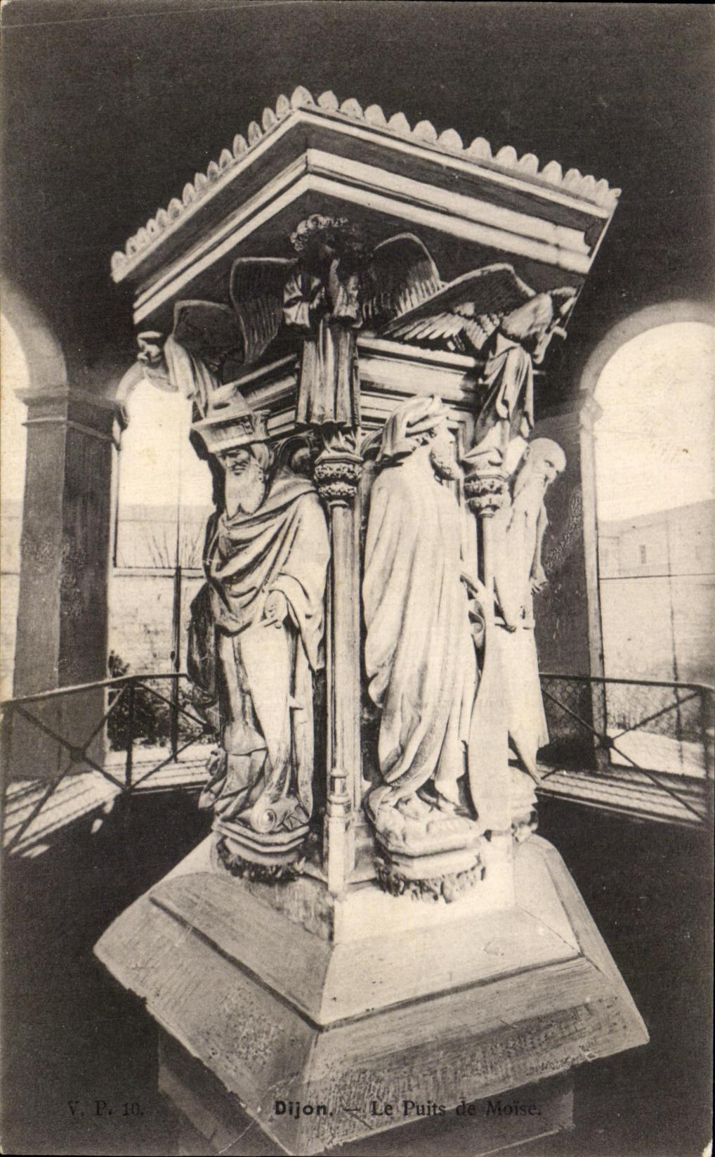 CPA Dijon the Well Of Brace