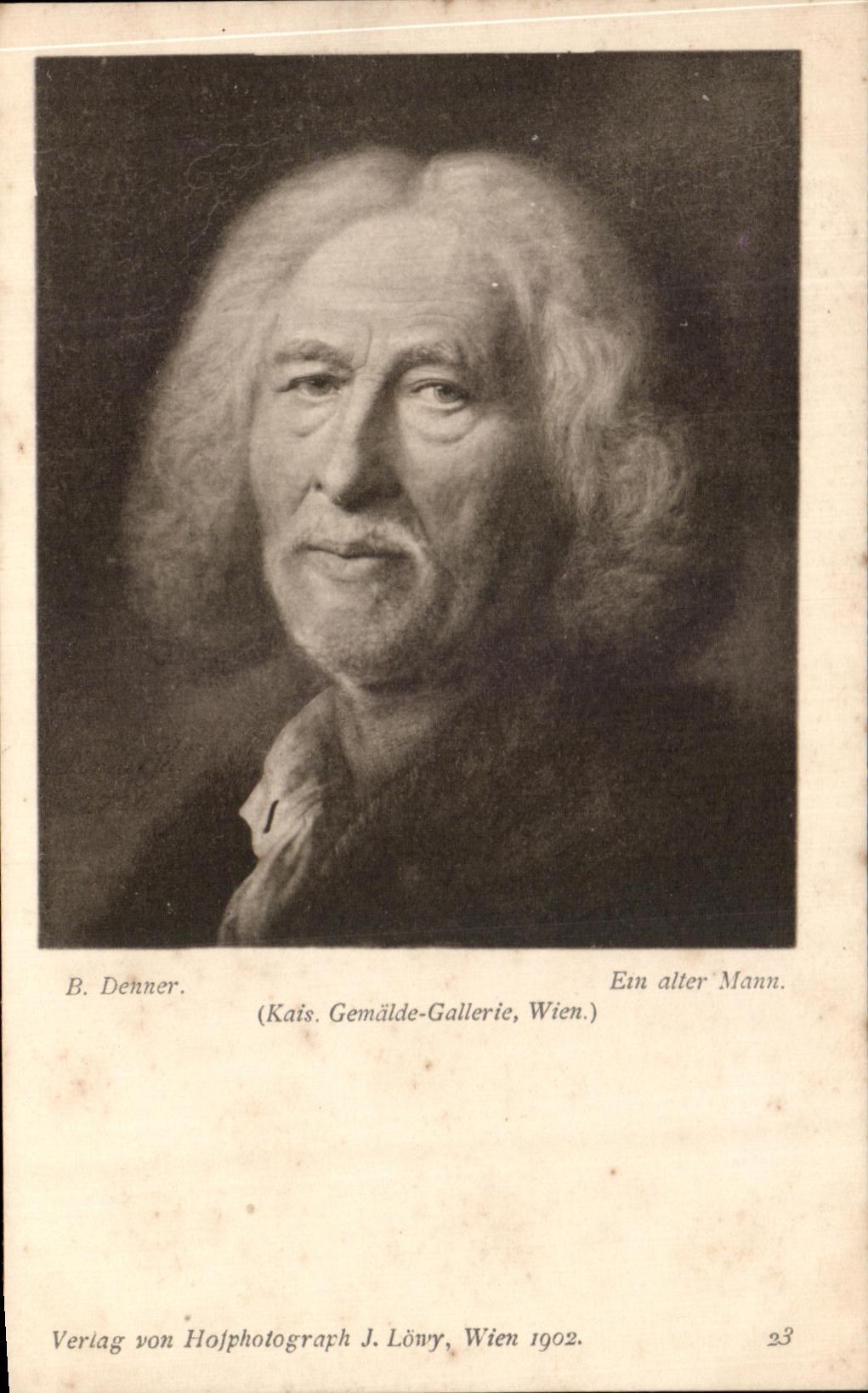 CPA Denner Ein alter Mann Wien 