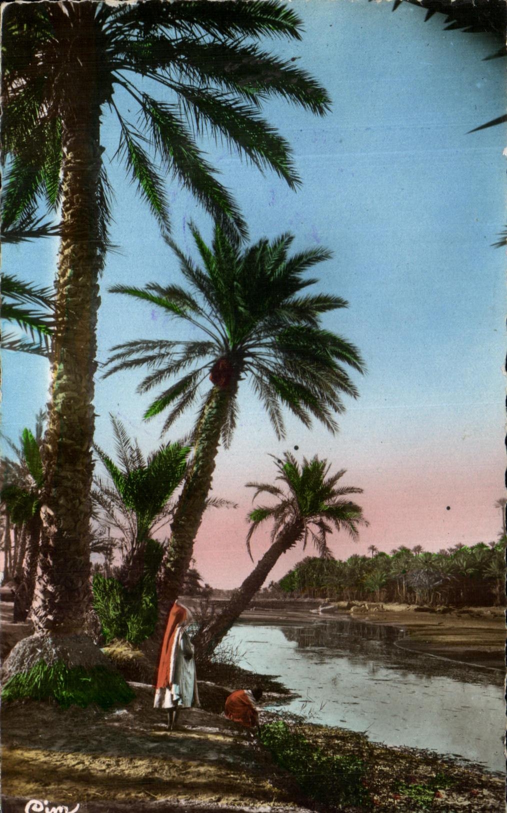 africa del Norte de CPA el rio Argelia