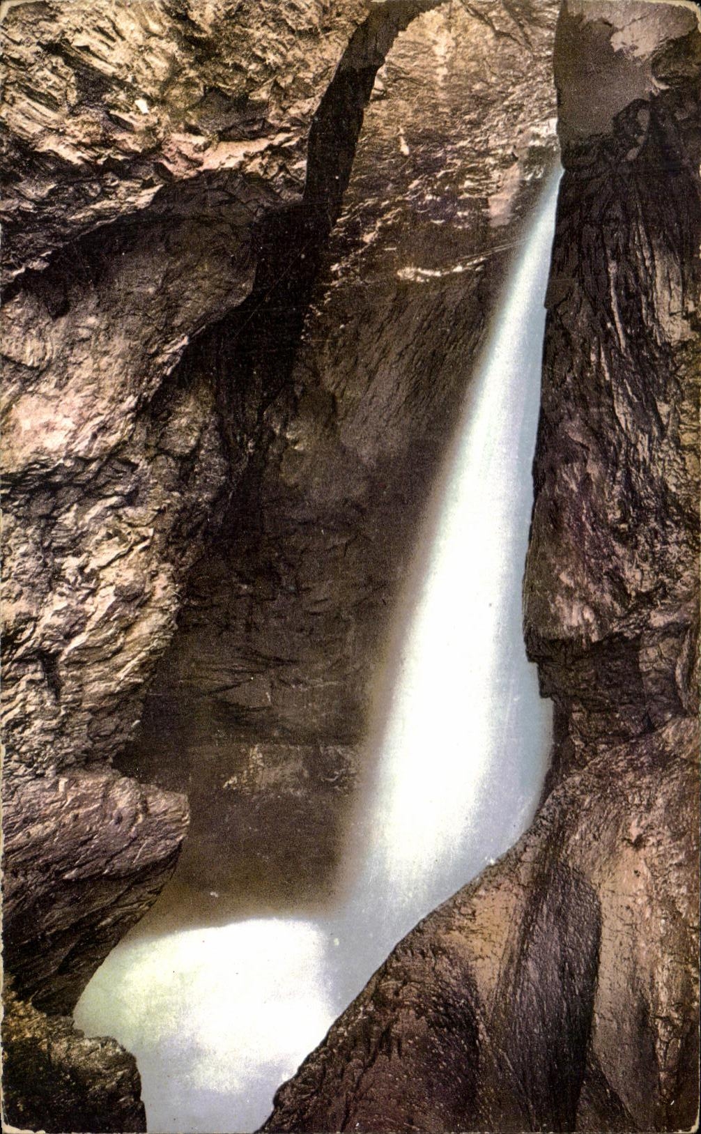 CPA Lauterbrunnen Trumelbach Oberer Fall