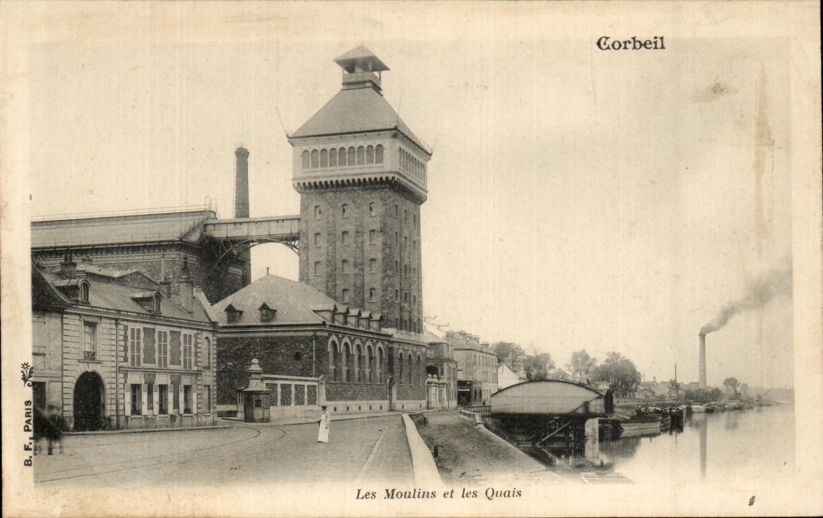 CPA Corbeil Moulins And Quays