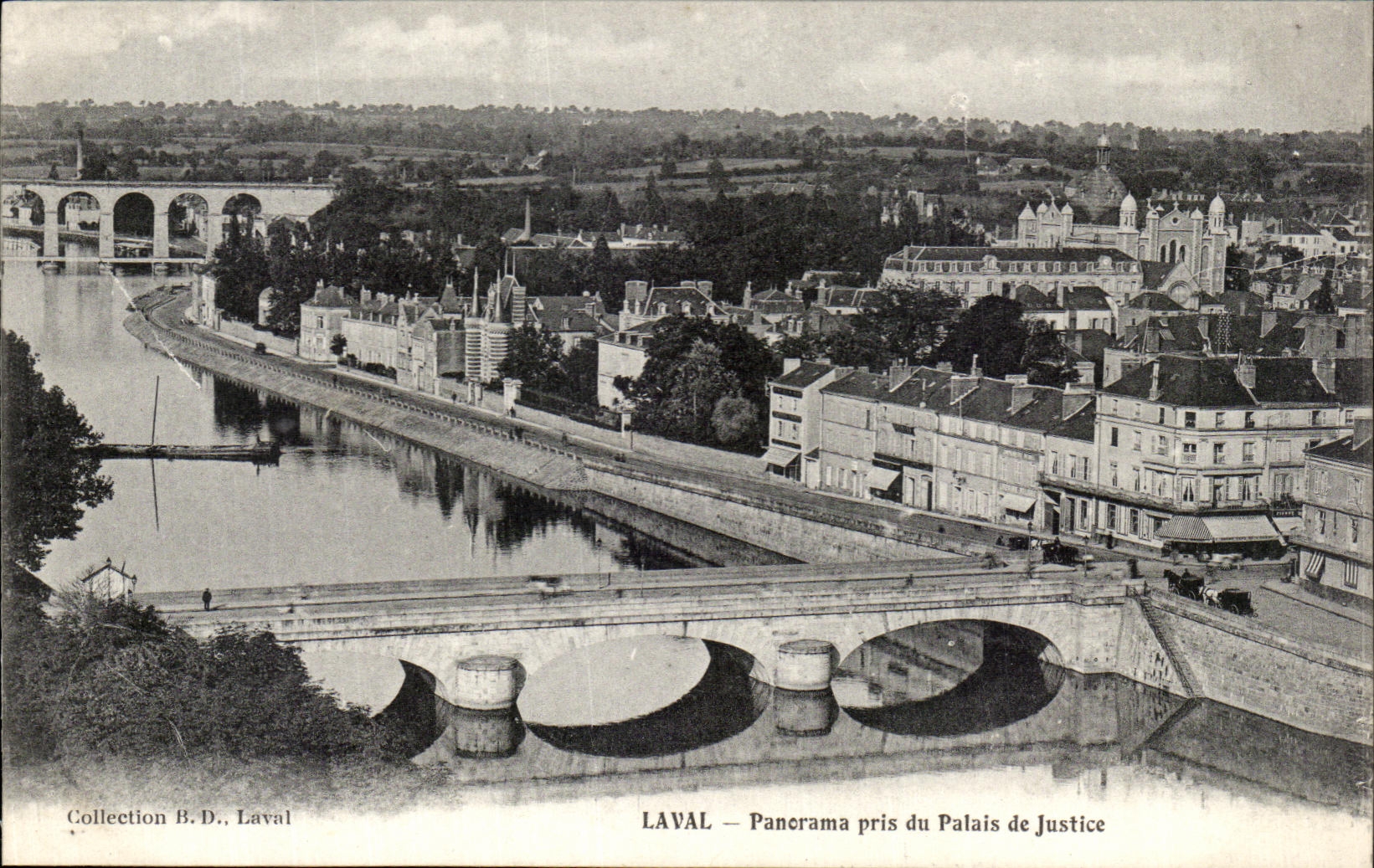 Panorama de CPA Laval tomado de las cortes de ley