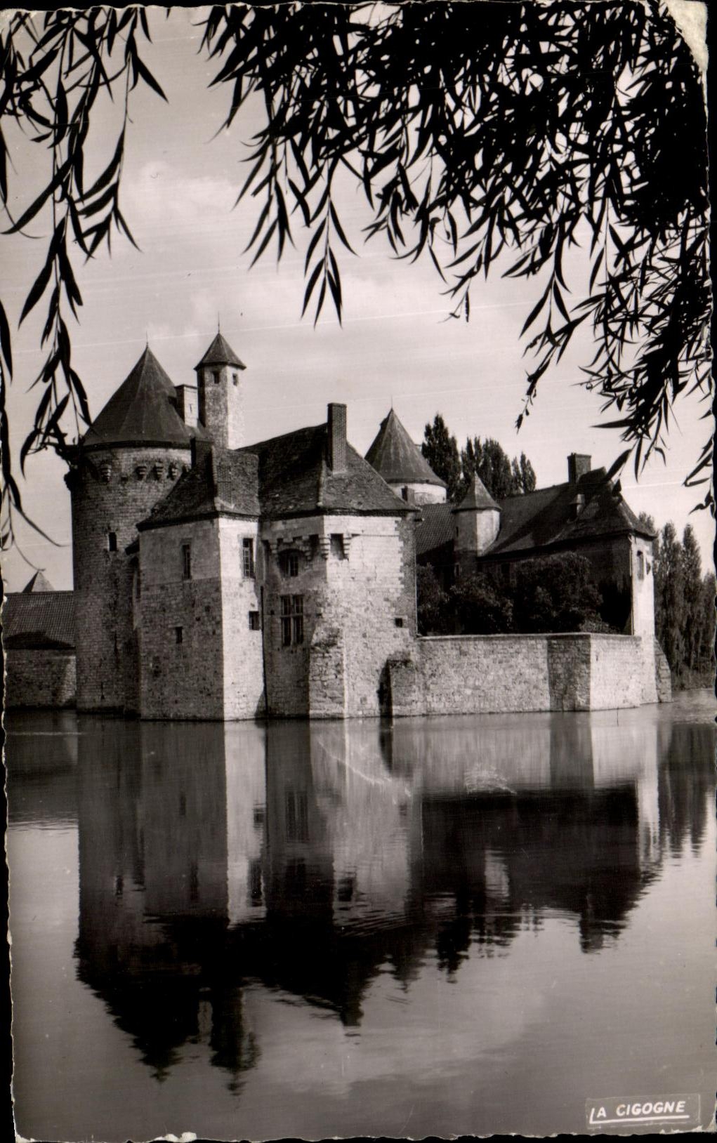 CPA Environs D'Houdain Chateau