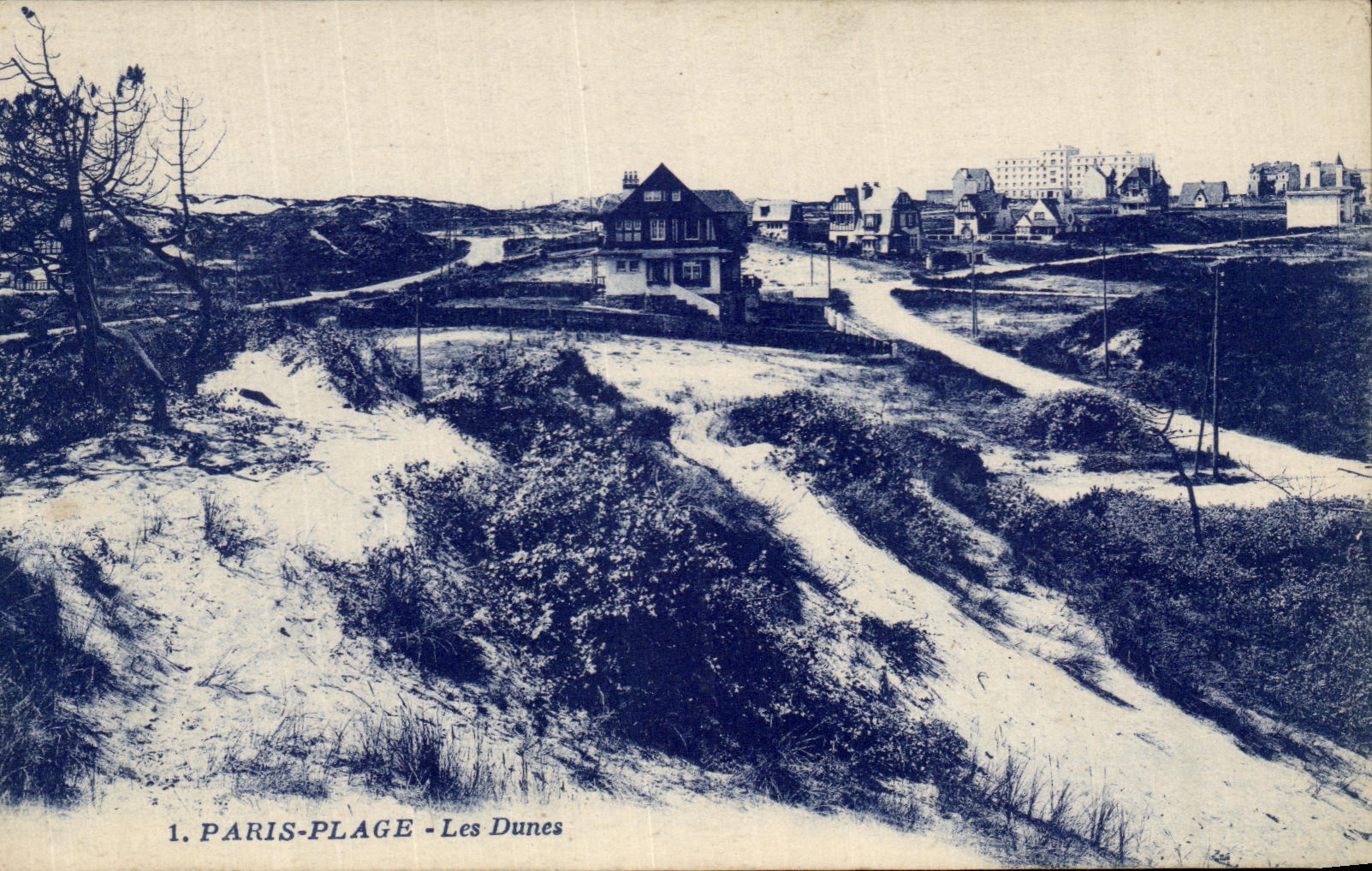 CPA Paris Plage Les Dunes