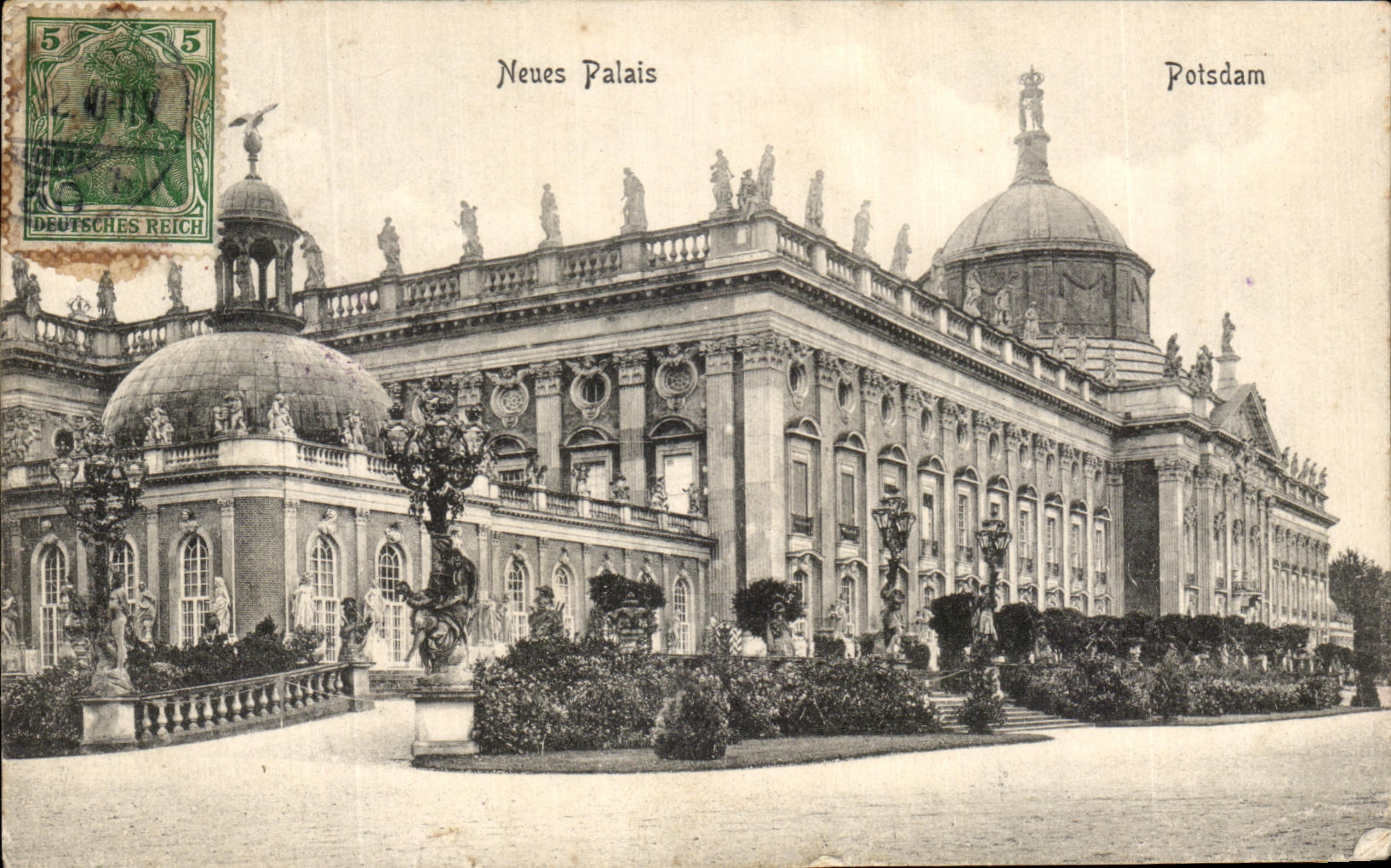 CPA Neues Palais Postdam