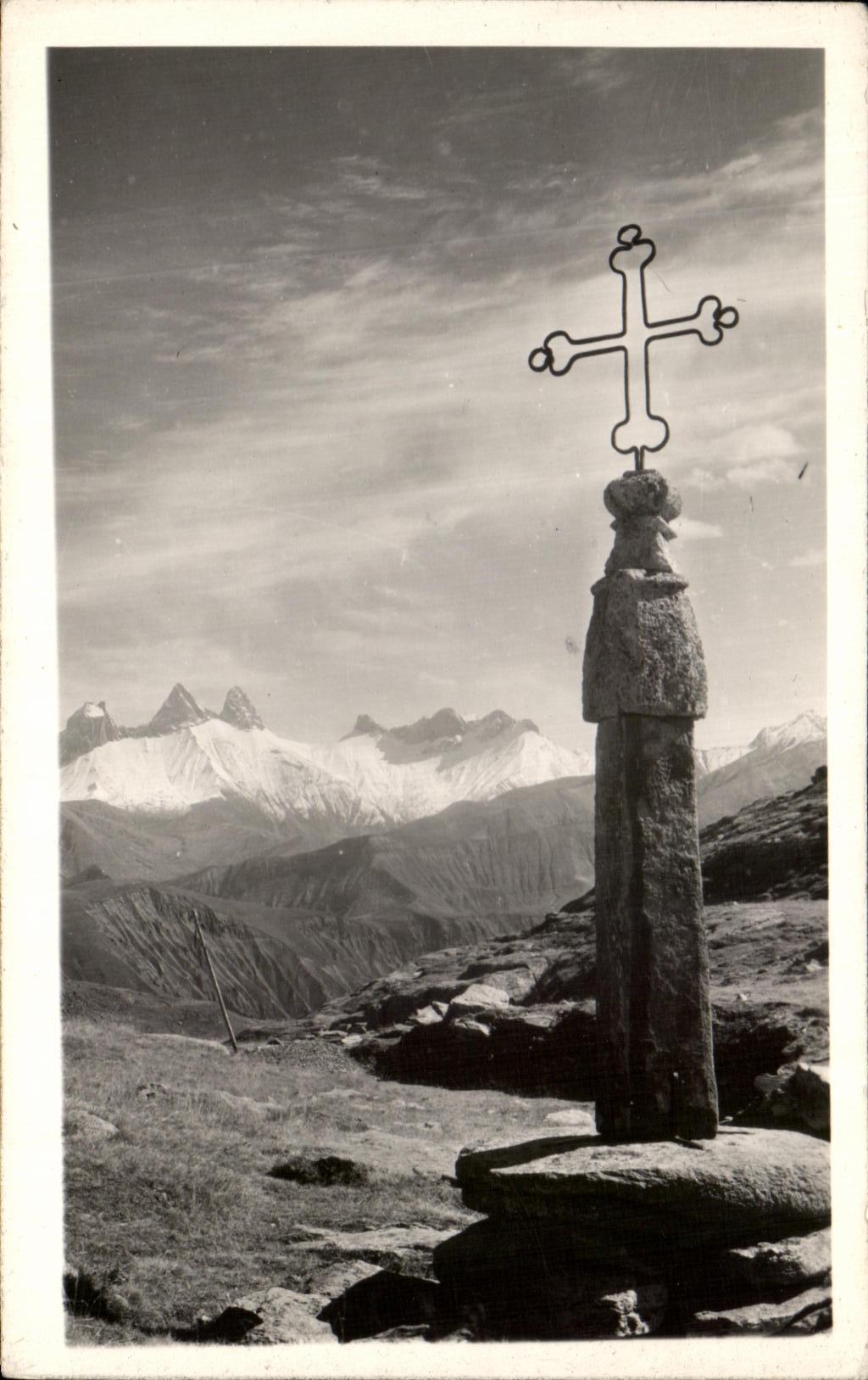 CPSM Croix Montagne 