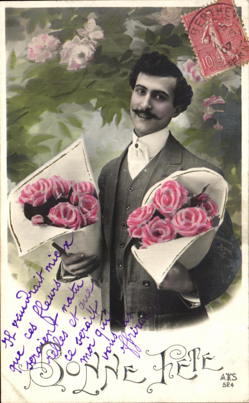 CPA Fantasy Man Flowers