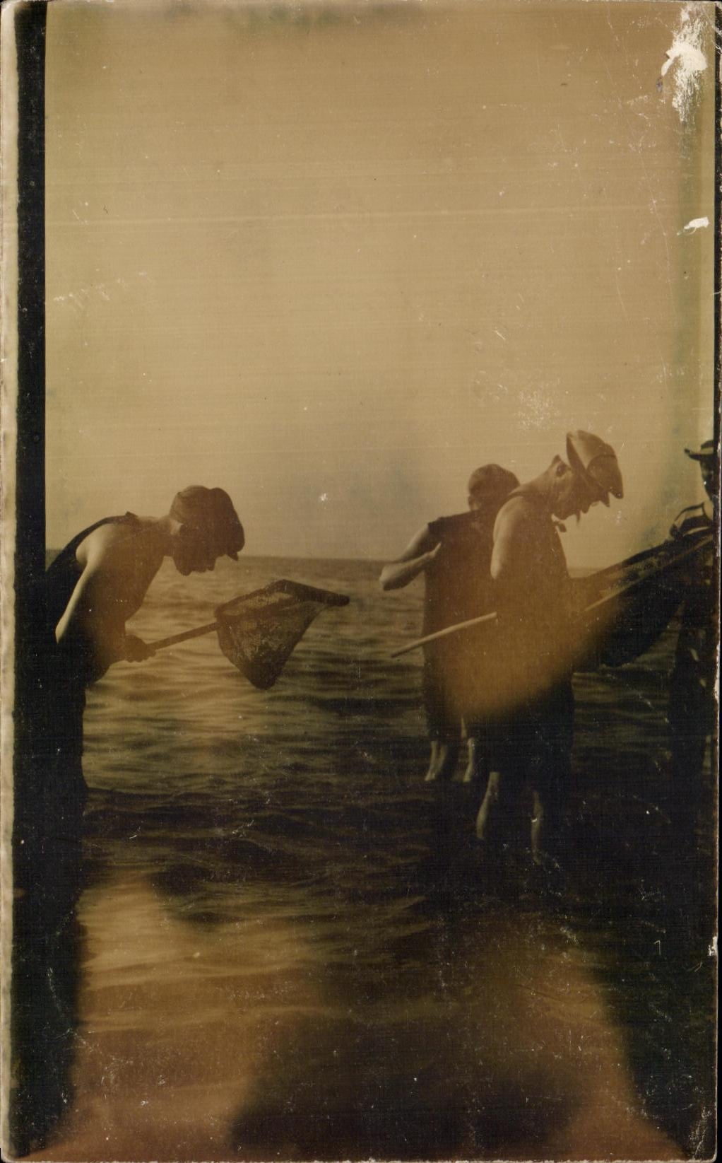 CARTE PHOTO pecheurs