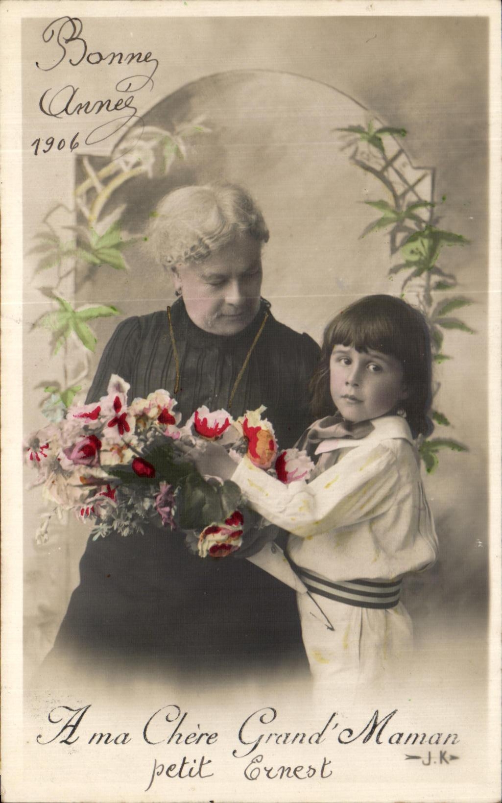 CPA Fantasy Child and large mother