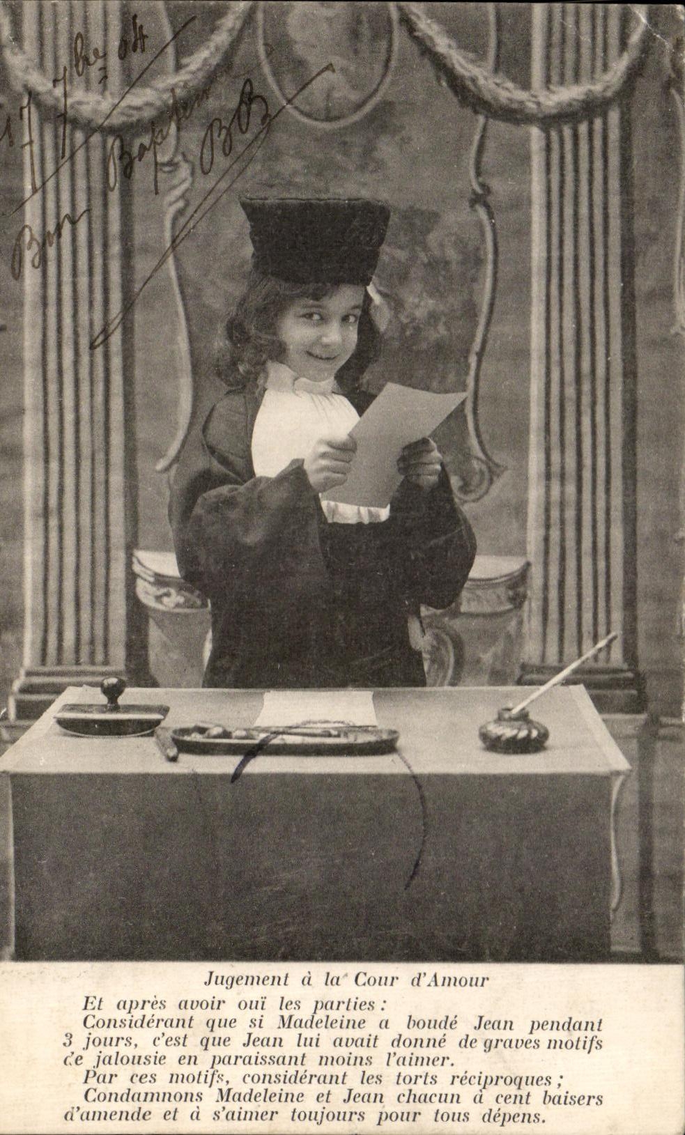 CPA Fantaisie Child Judgment at the main courtyard Judges Lawyer