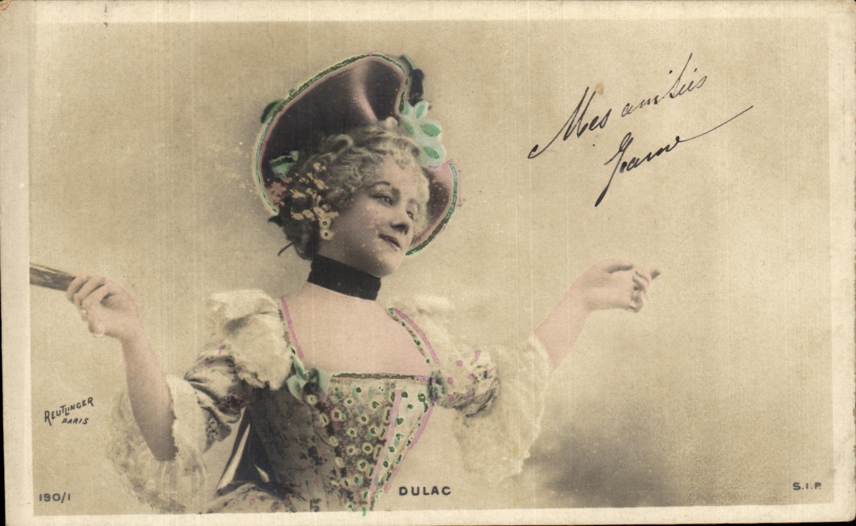 CPA Fantaisie Femme Dulac 