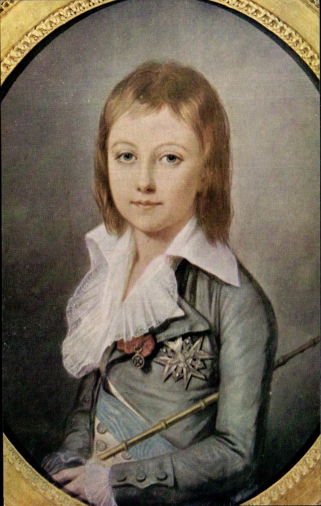 CPSM Kucharski Alexandre Ecole polonaise Portrait de Louis XVII Versailles 
