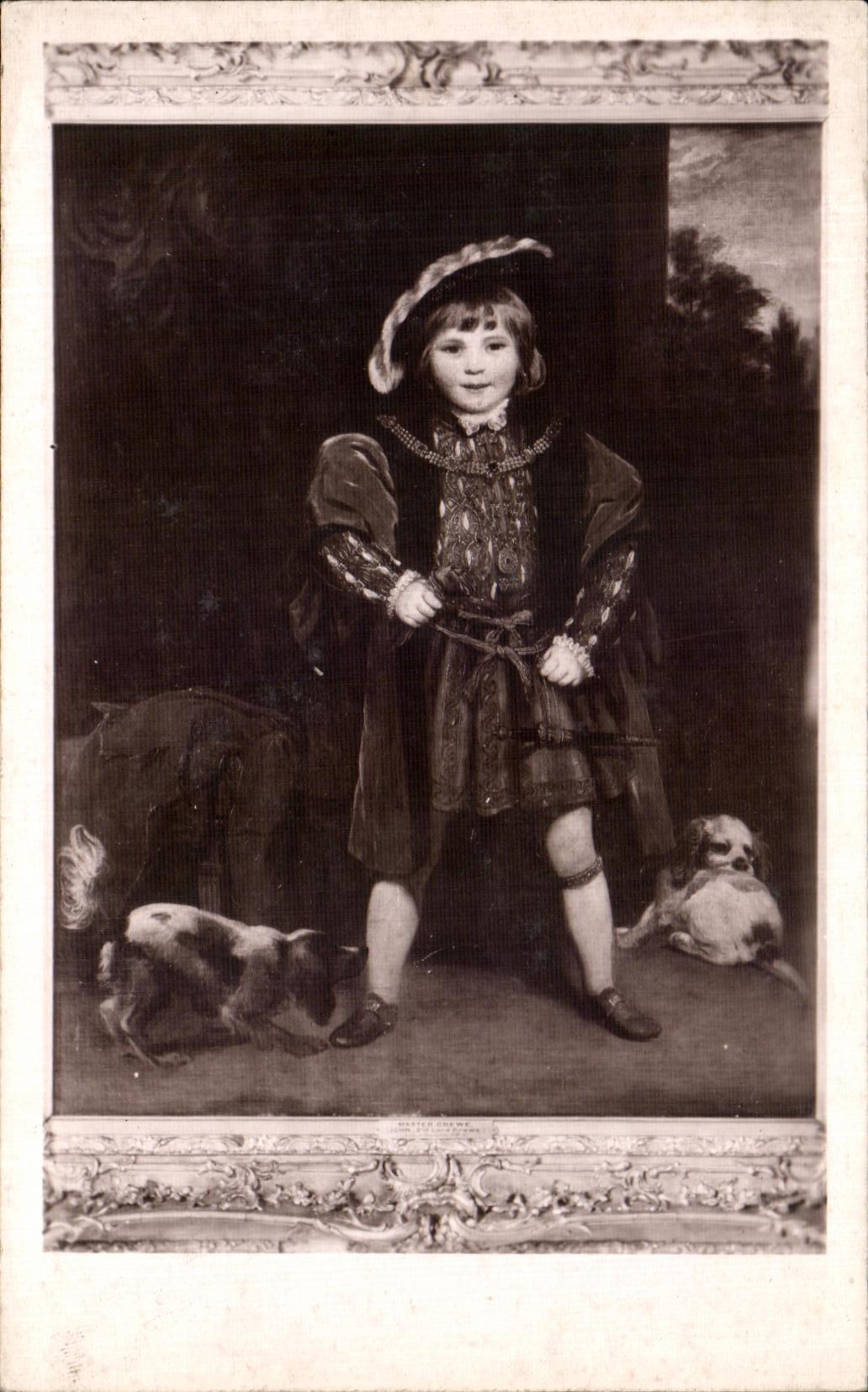 CPA Fantaisie Master Crewe Reynolds Sir Joshua Enfant Chiens