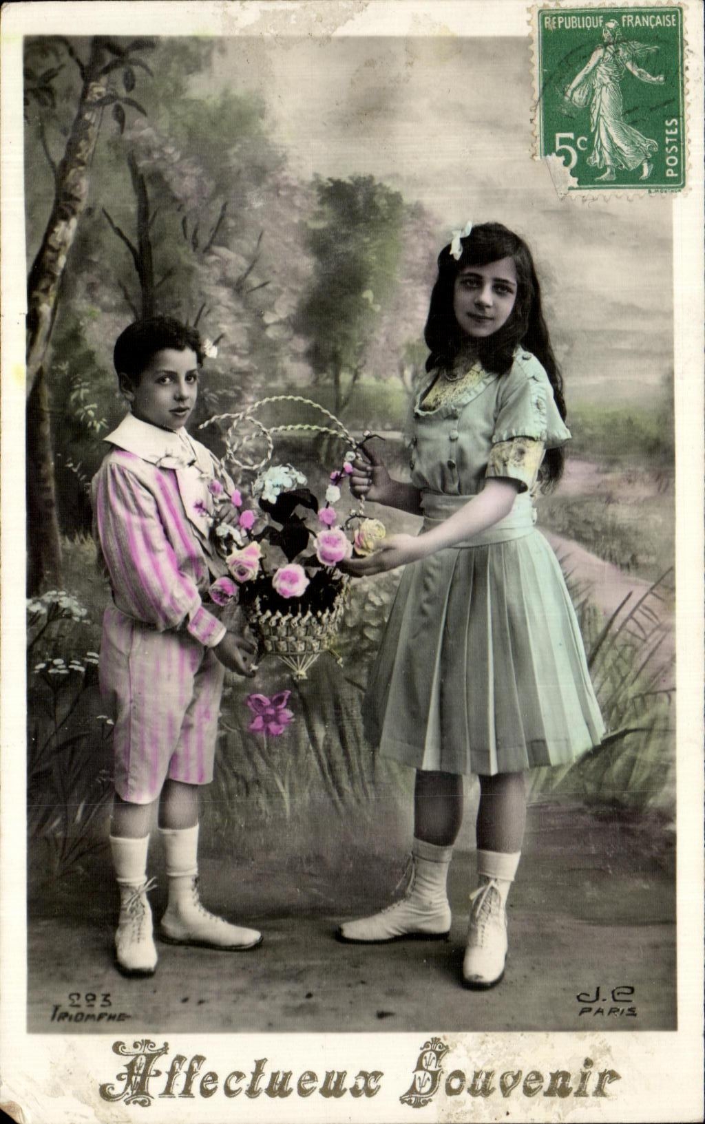 CPA Fantaisie Enfants