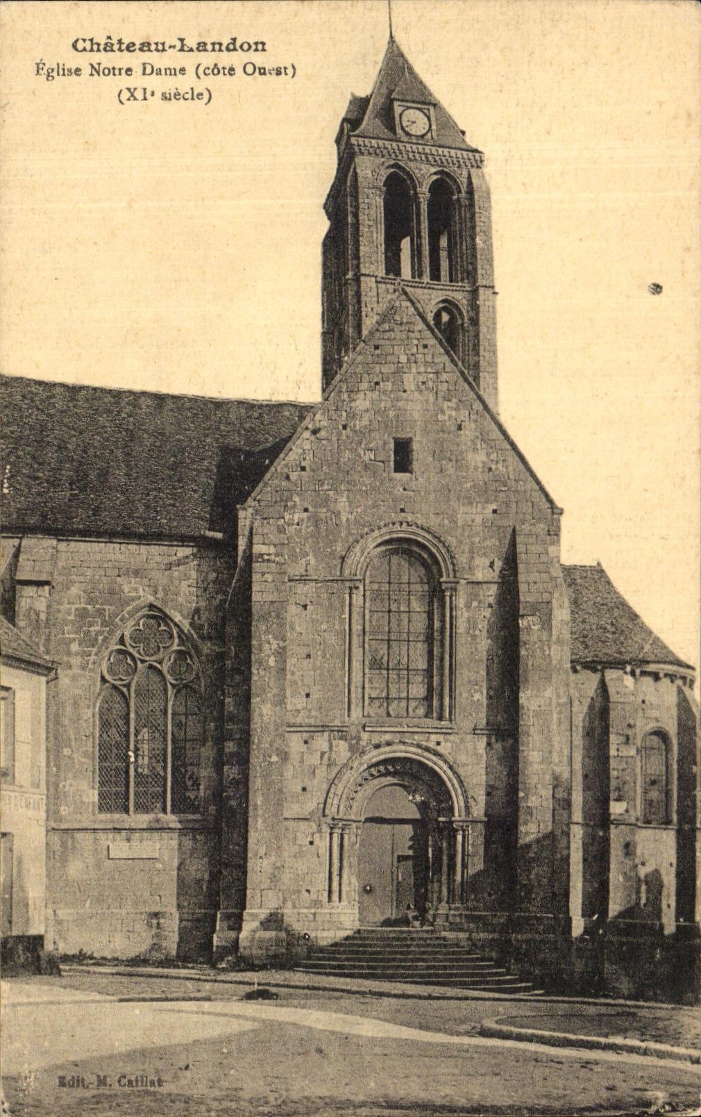 CPA Castle Landon Notre Dame Church