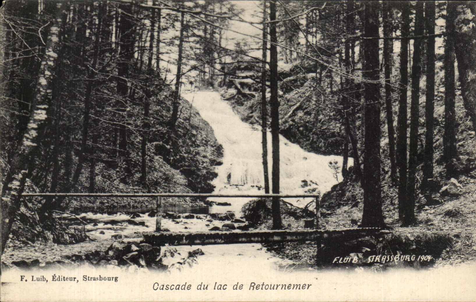 CPA Cascades of the Lake Retournemer