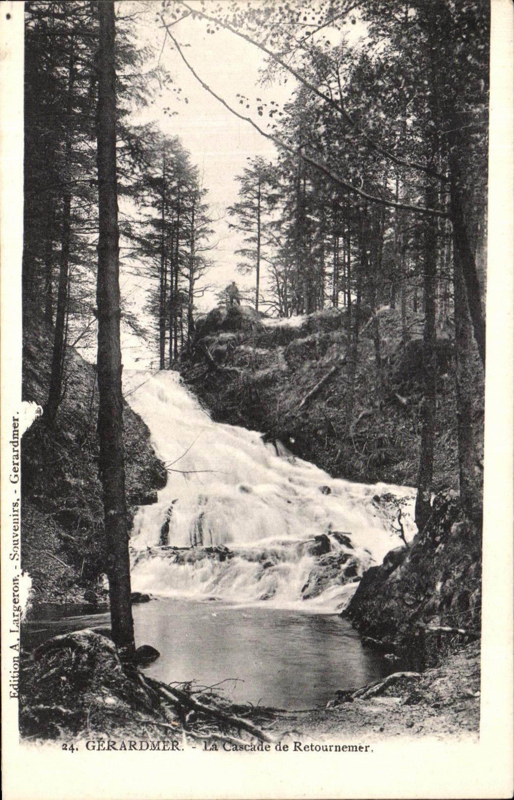 CPA Gerardmer the Cascade of Retournemer