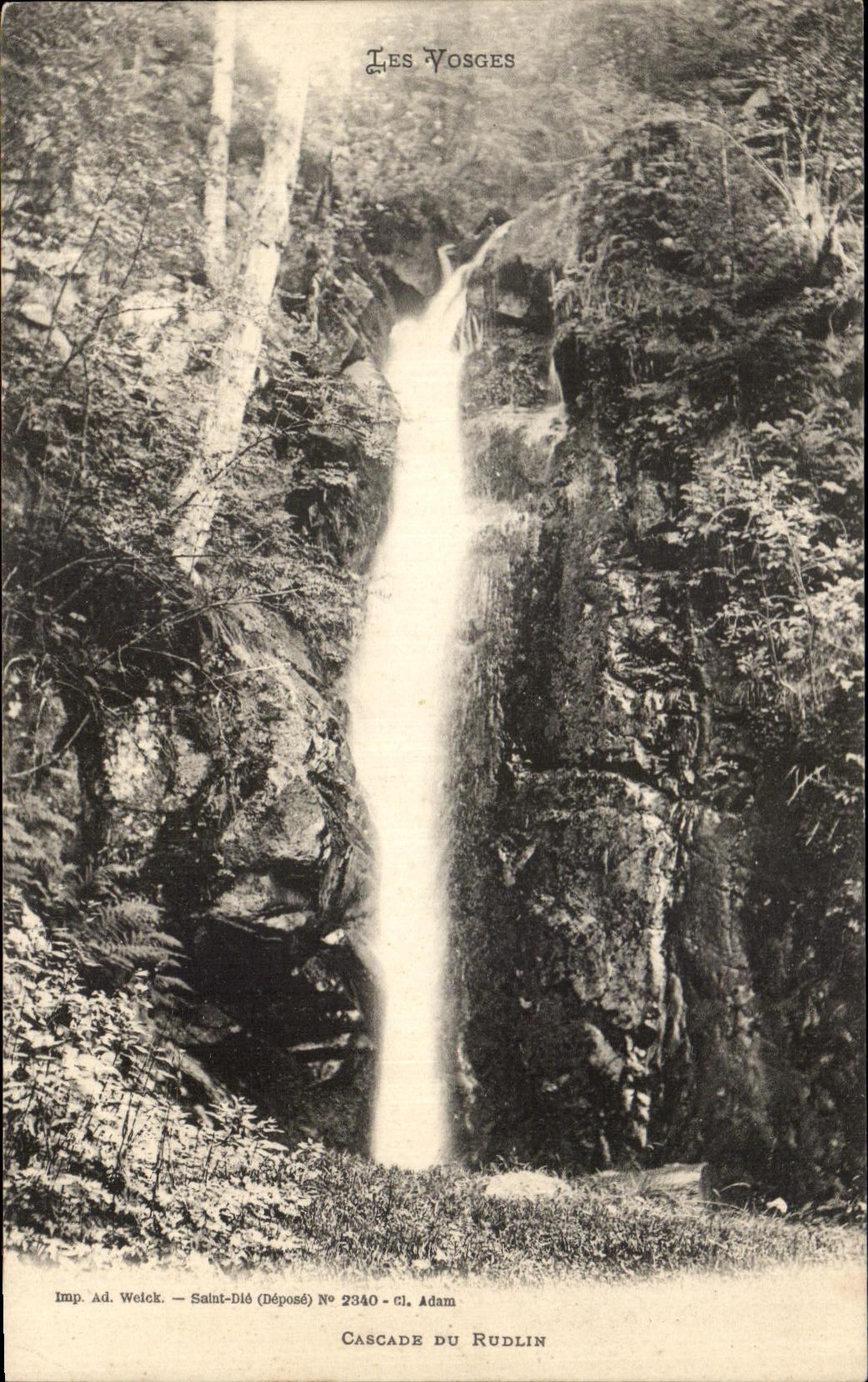 CPA the Vosges Cascades of Rudlin