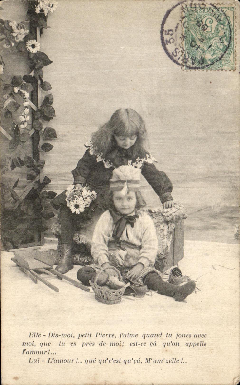 CPA Fantaisie Enfants 