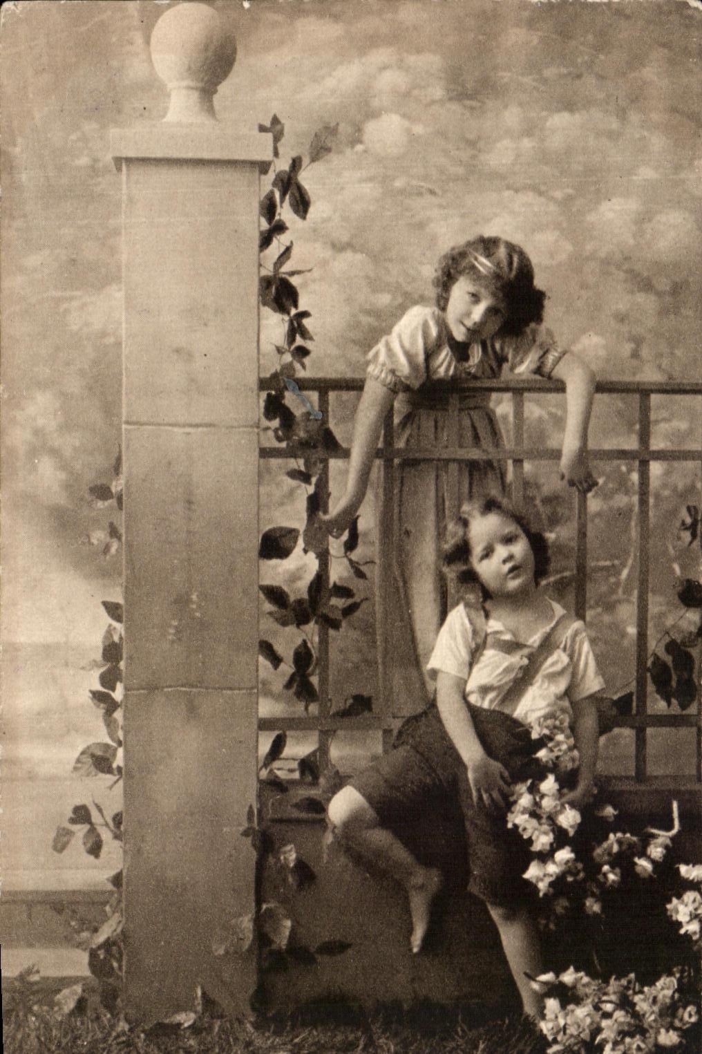 CPA Fantaisie Enfants