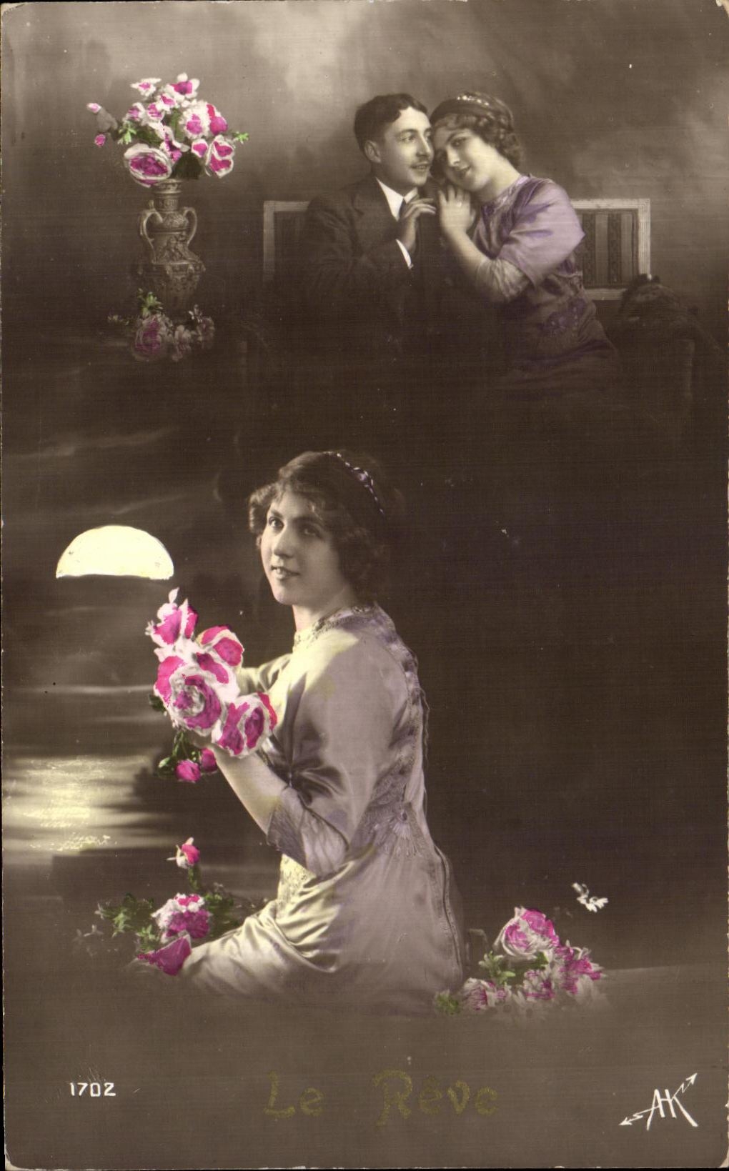 CPA Fantaisie Femme