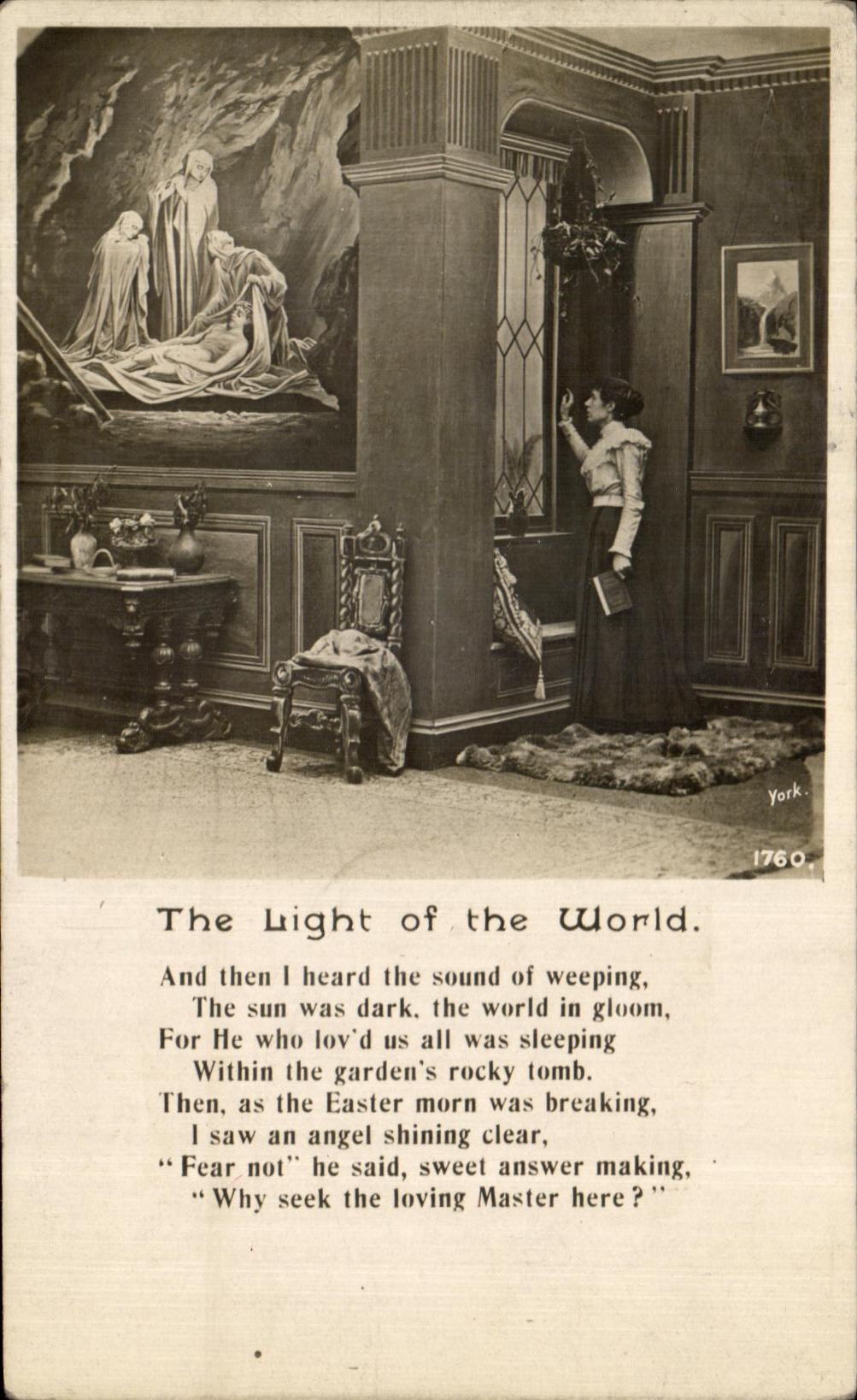 CPA The Light of the World 
