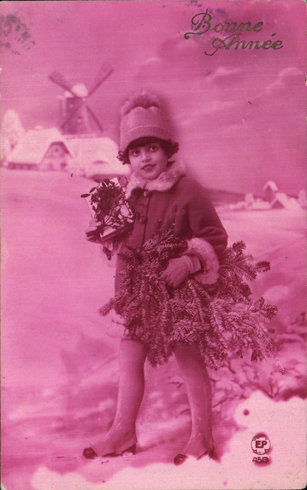 CPA Happy New Year Child Mill