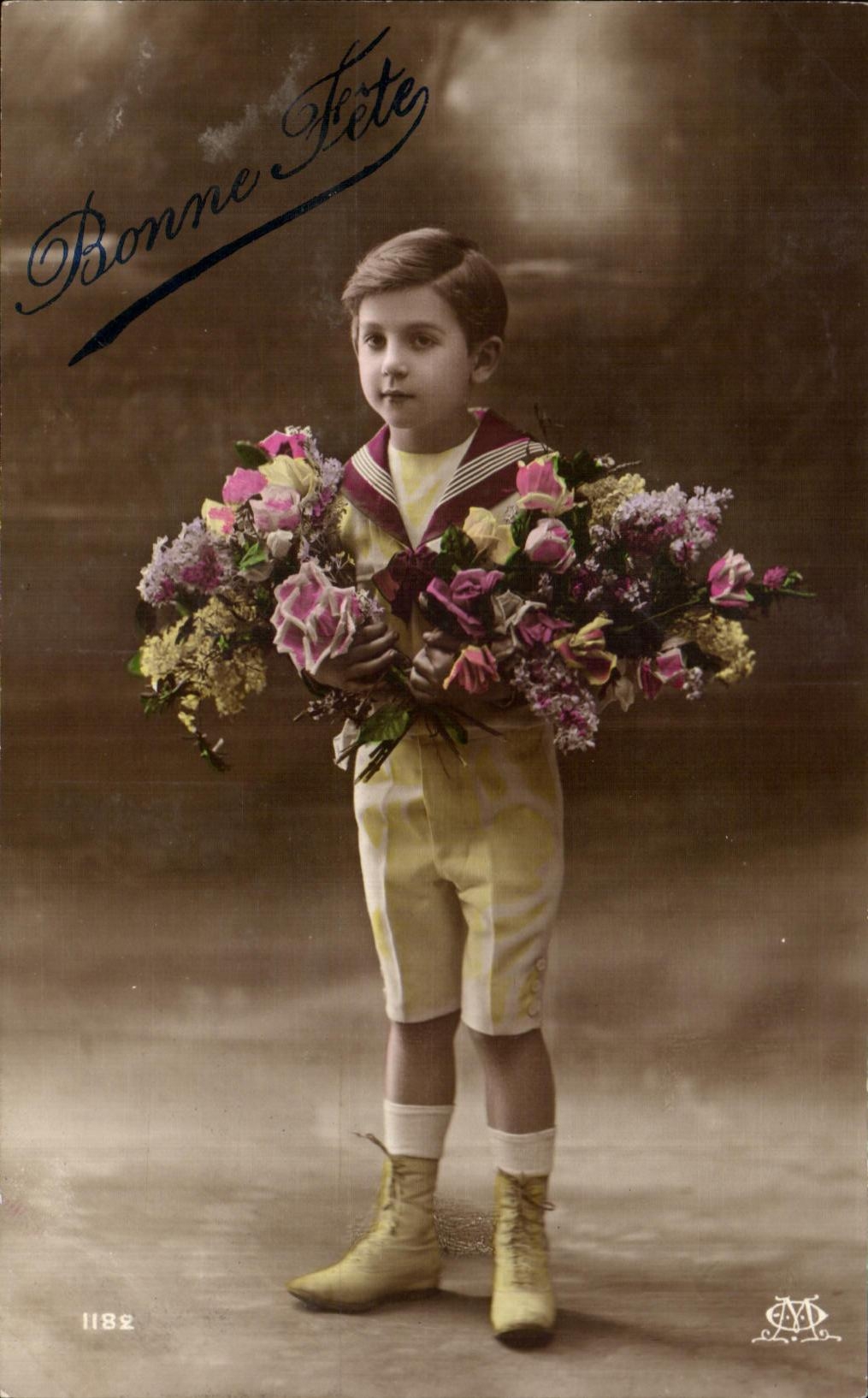 CPA Bonne Fete Enfant