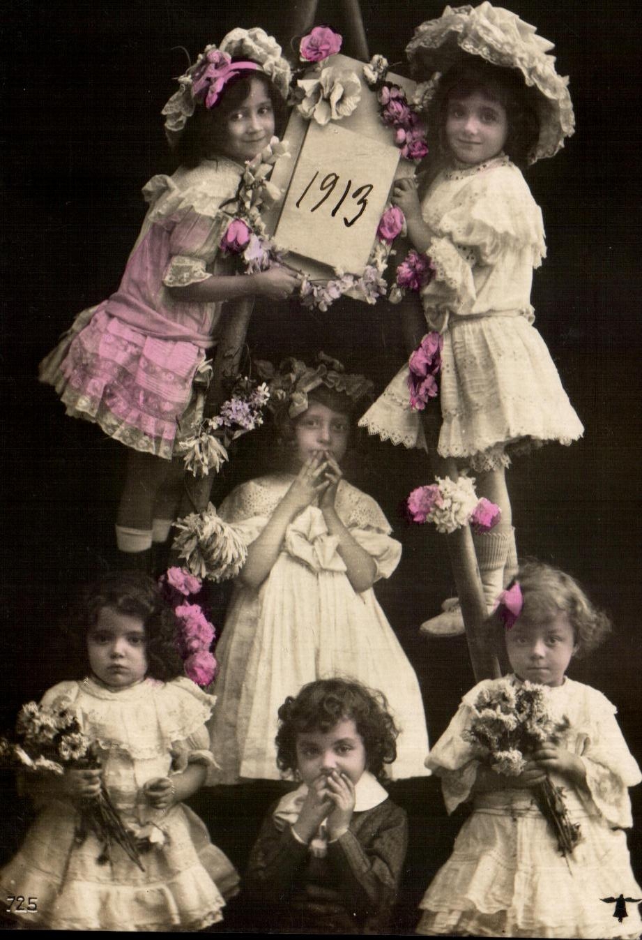 Ano 1913 de los ninos de la fantasia de CPA