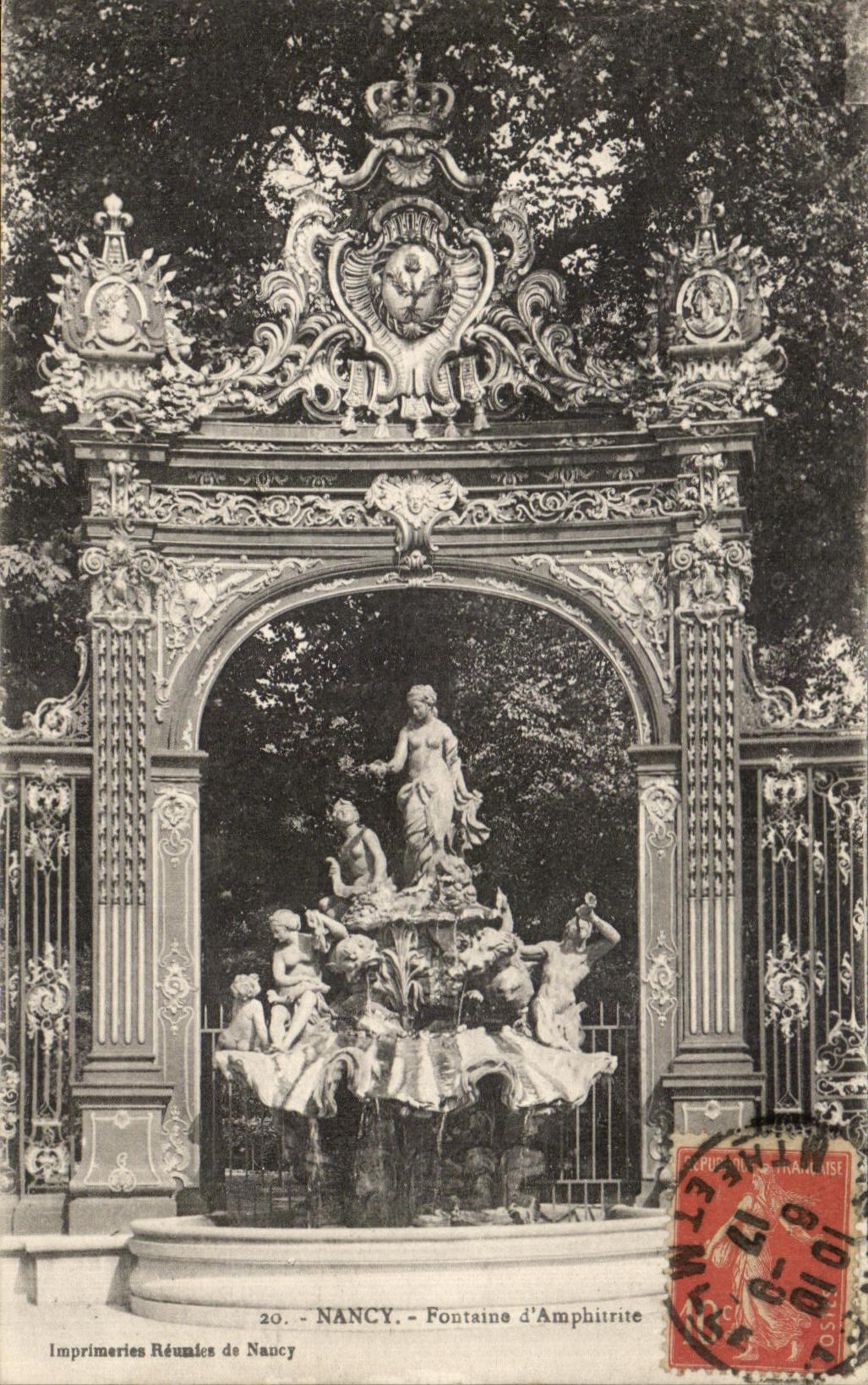 CPA Nancy Fontaine d'Amphitrite
