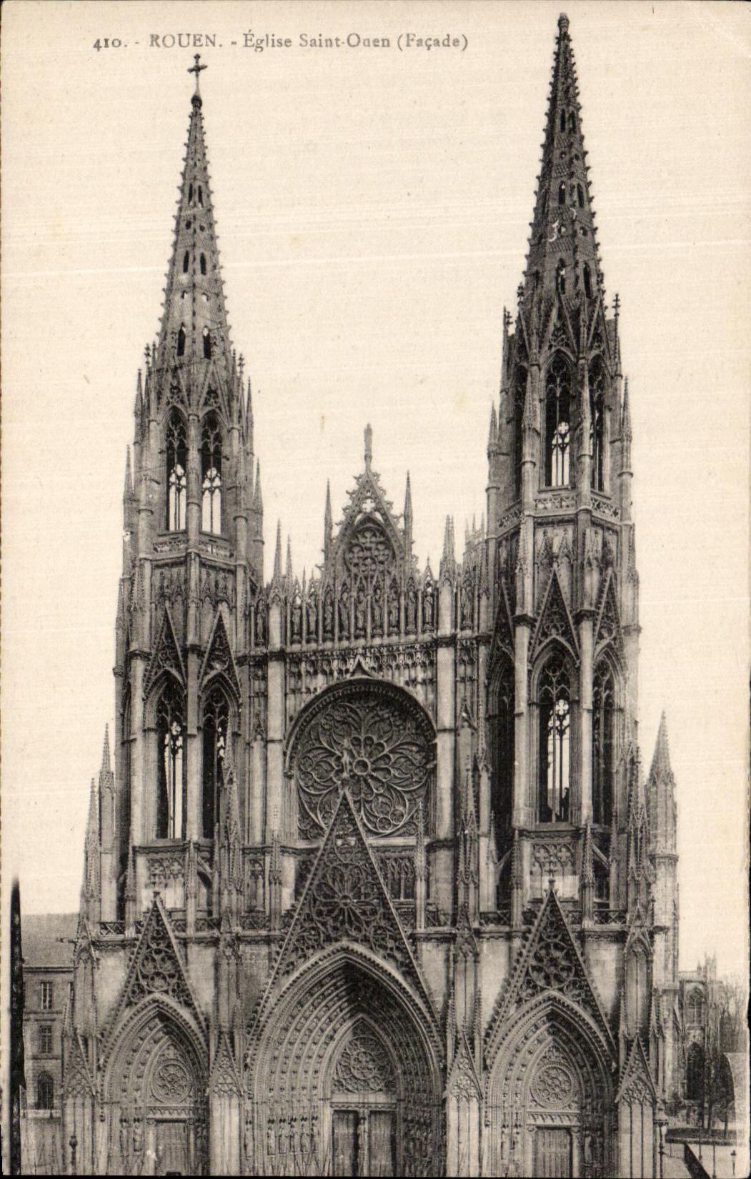 CPA Rouen Church Saint Ouen