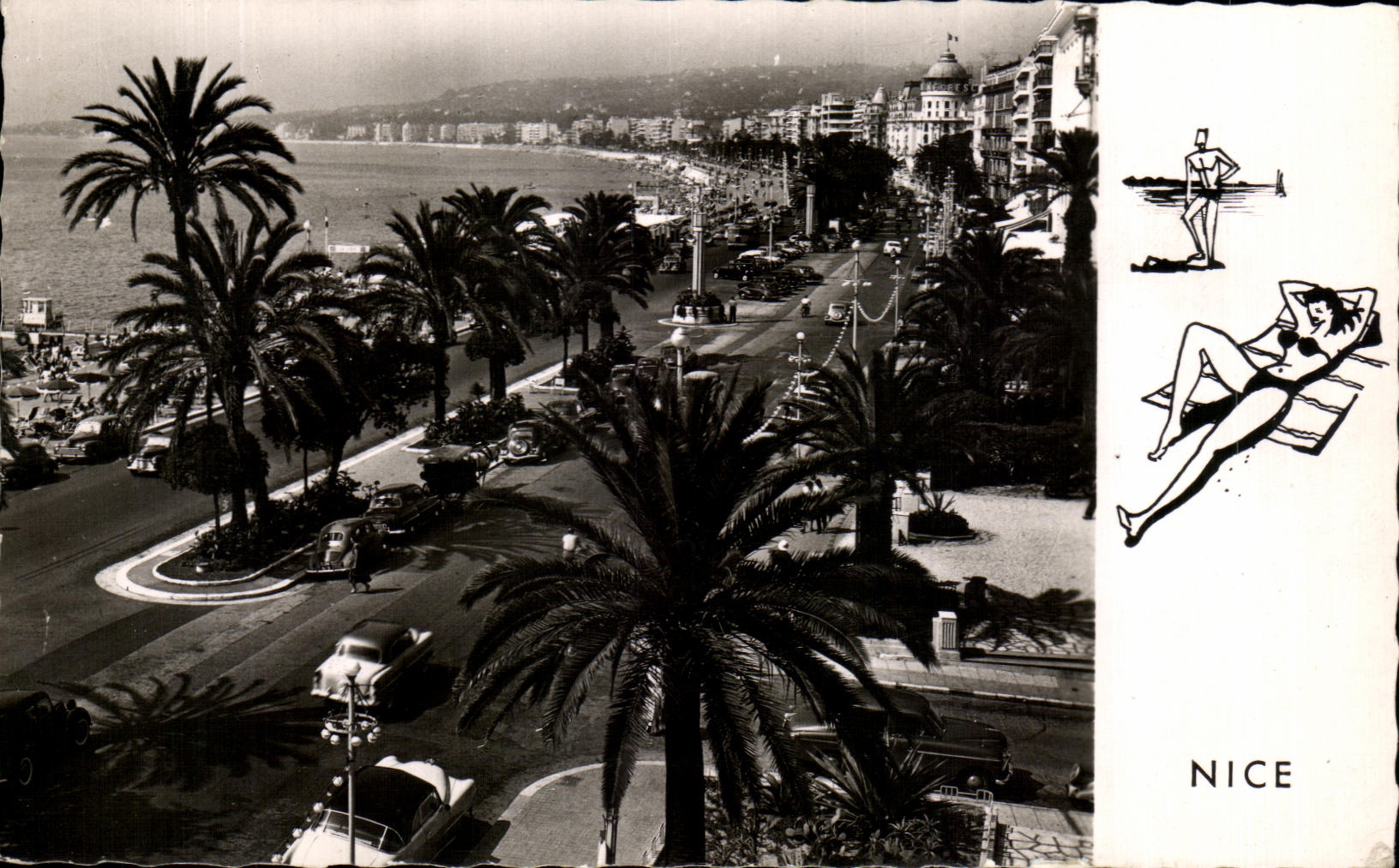 CPA Niza la caminata del ingles