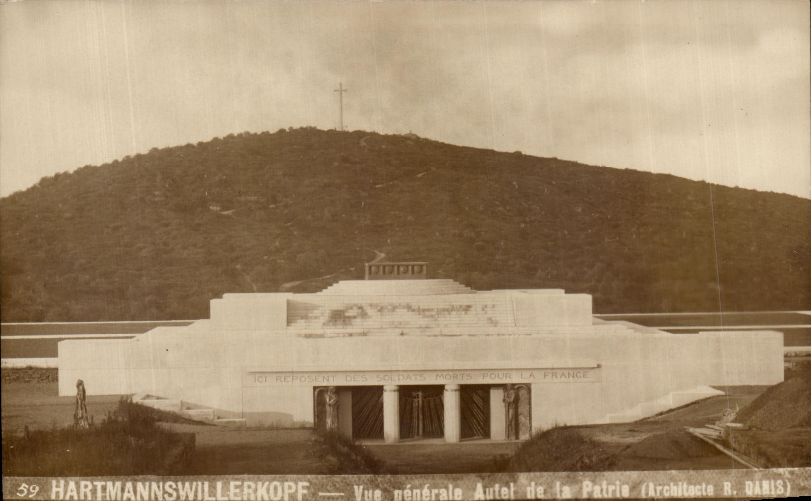 Real photo Hartmannswillerkopf View Furnace bridge of the fatherland