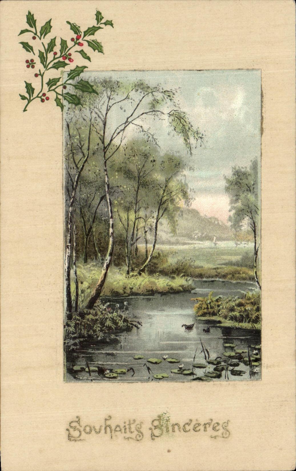 Deseos del paisaje de la fantasia de CPA