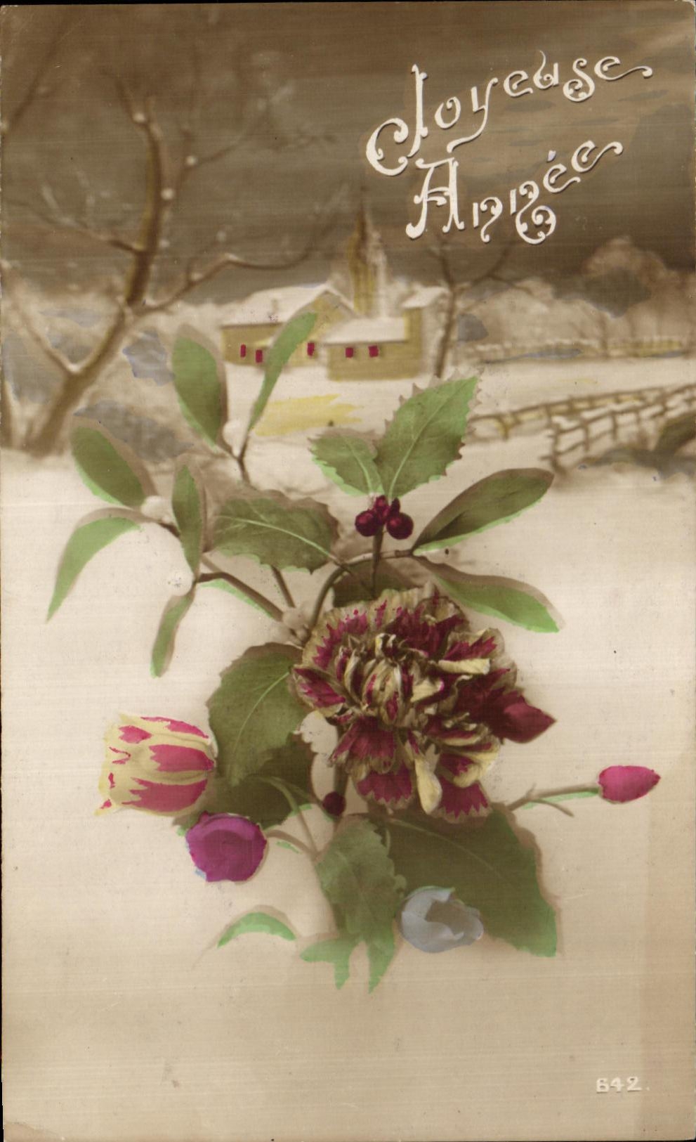 Flores de la fantasia de CPA